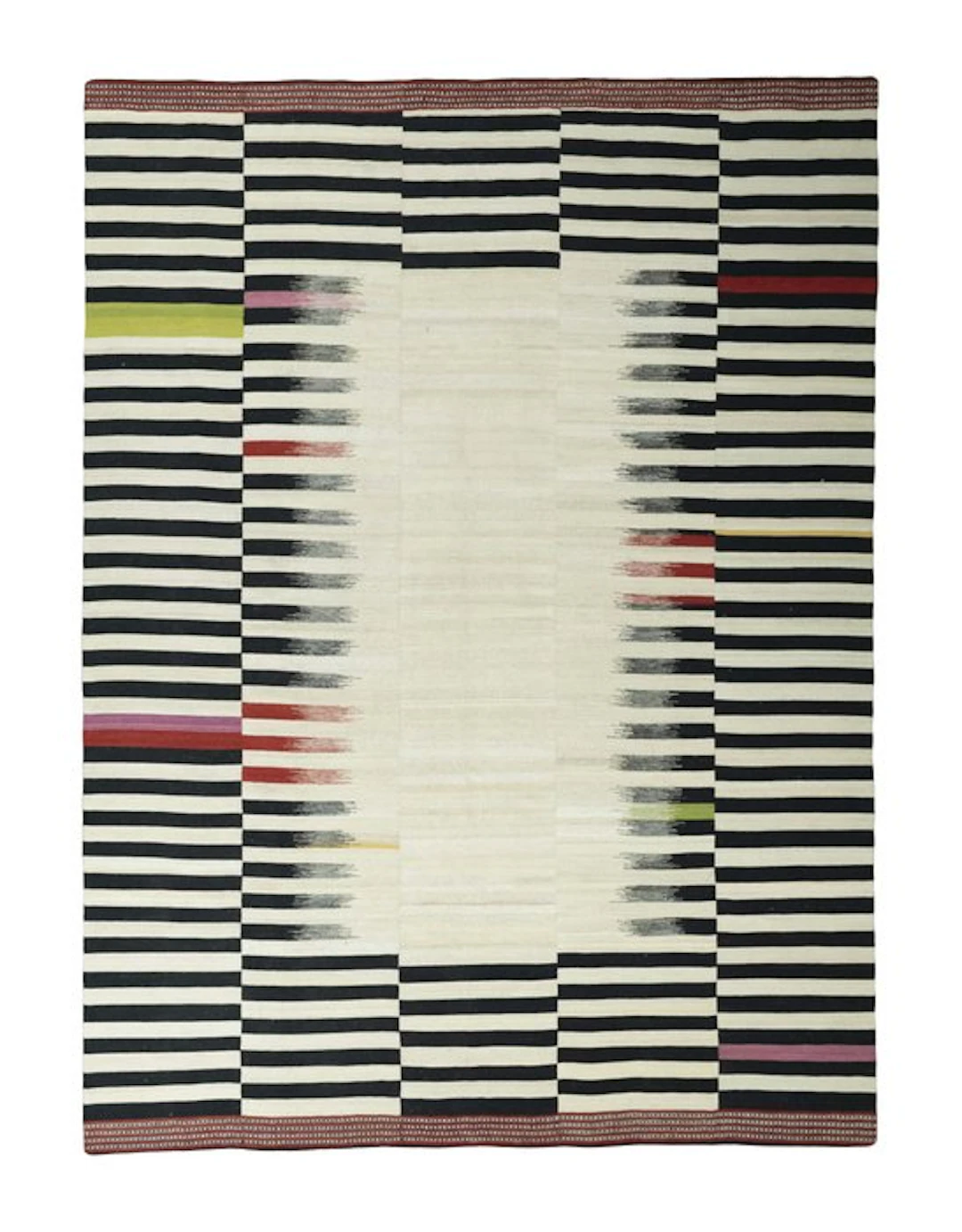 Handwoven Designer Kilim - Afghan Weave - Kelim - 368 cm - 273 cm