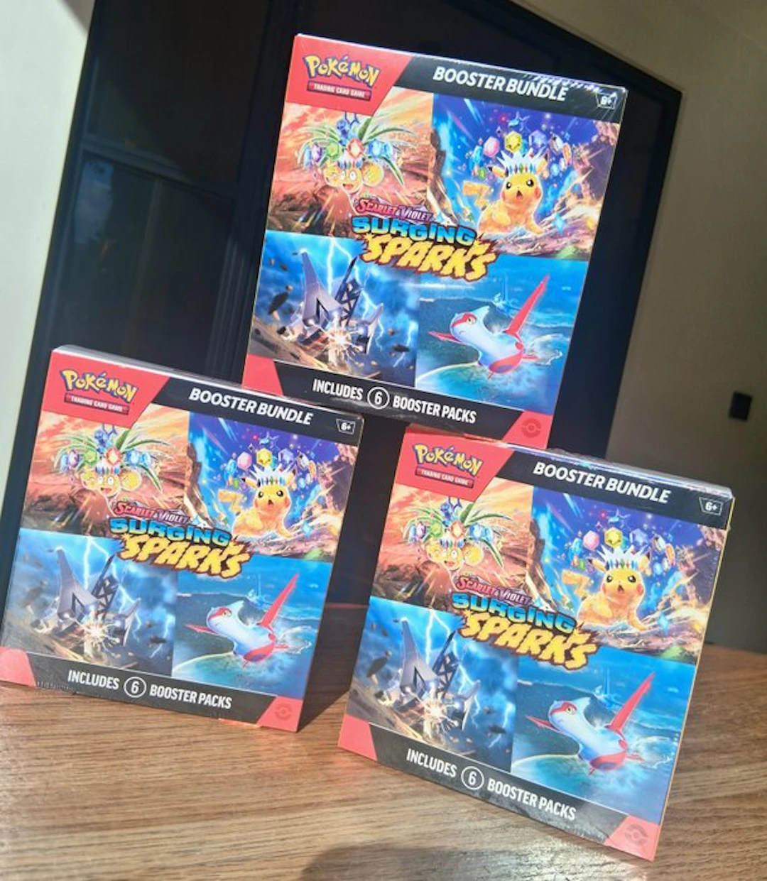 Pokémon - 3 Booster bundle - Pokemon Centre Exclusive...