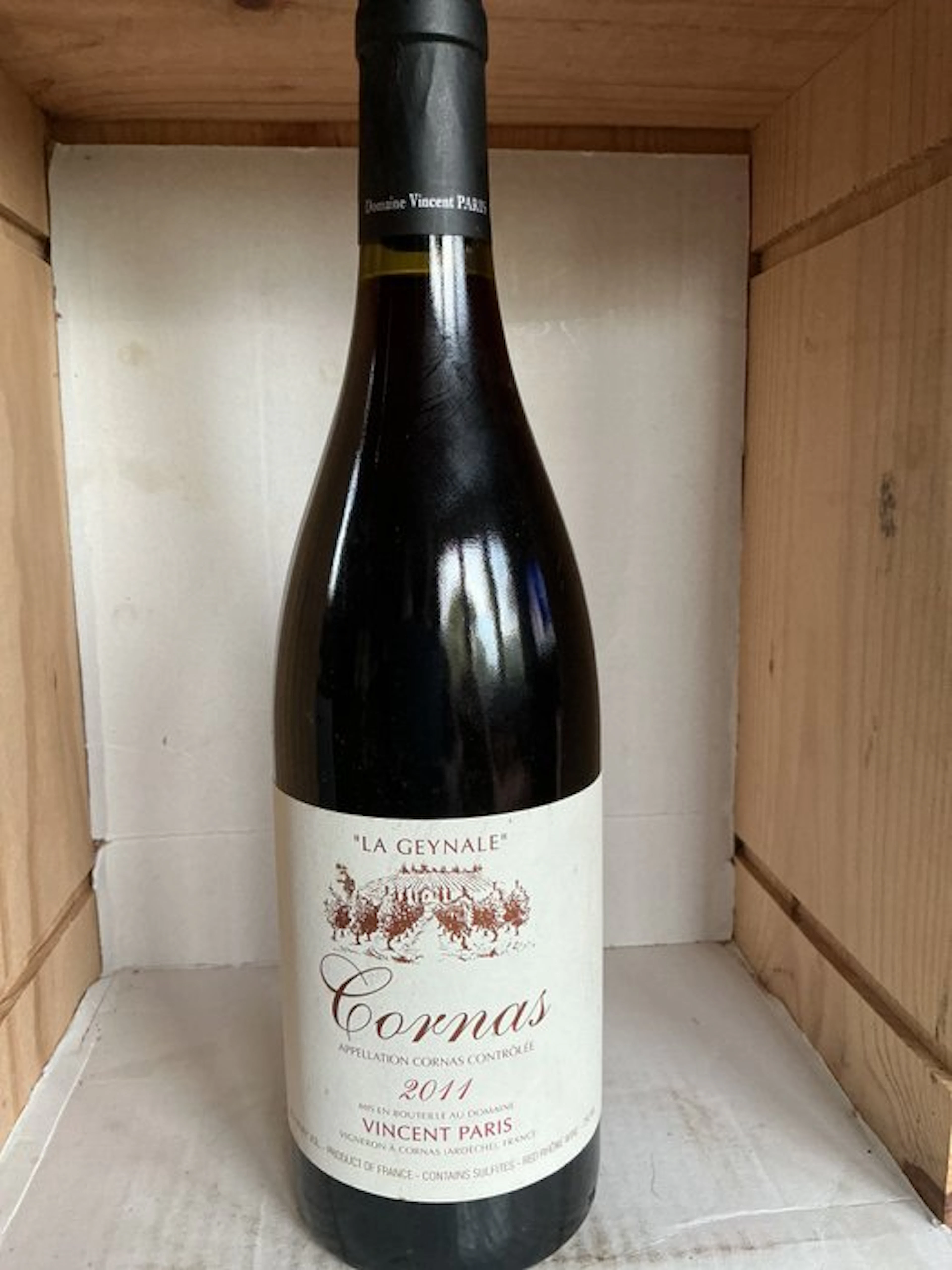 2011 Domaine Vincent PARIS - La GLEYNALE - Cornas Grand Cru - 1 Bottle (0.75L)