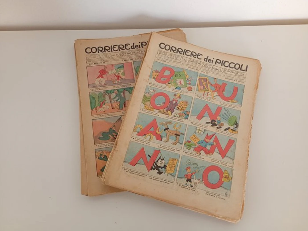 Corriere dei Piccoli nn. 1/52 - Serie Completa - 52 Comic - First
