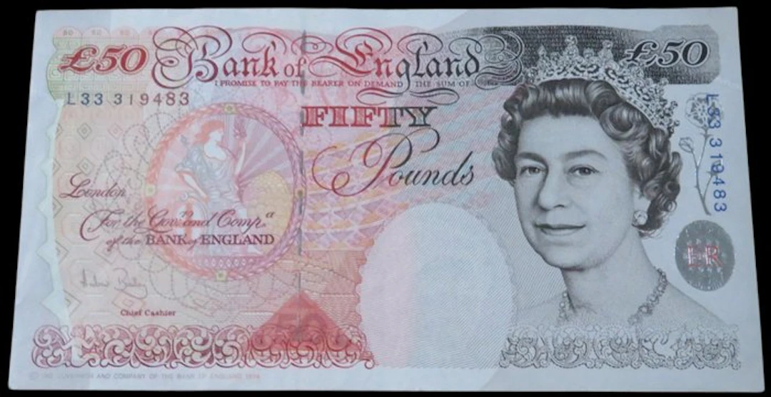 Great Britain. - 50 Pounds 1994 (ND 2004-2011) - Pick 388c (No reserve price)