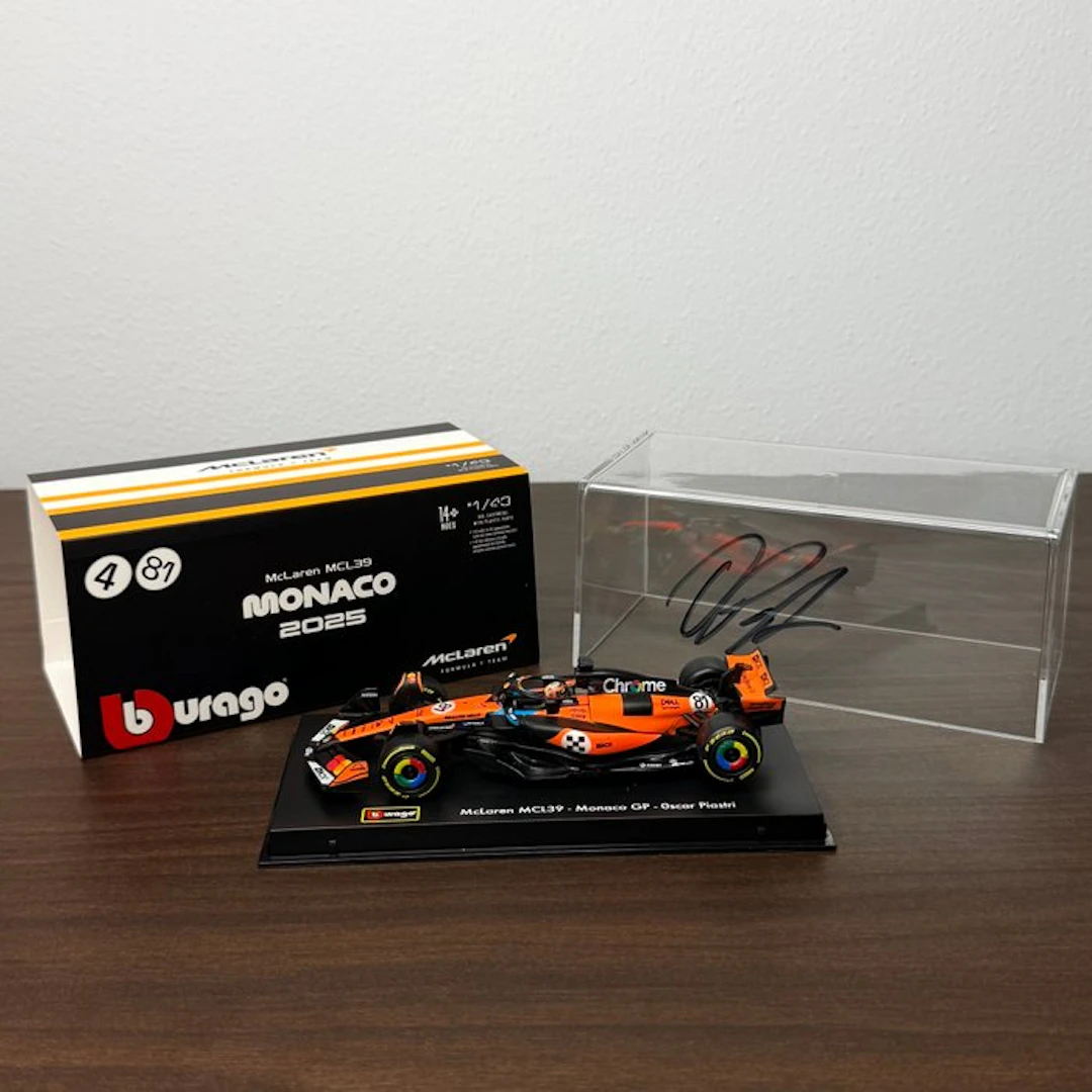 Mclaren - Monaco Grand Prix - Oscar Piastri Signed - 2025 - MCL39 model
