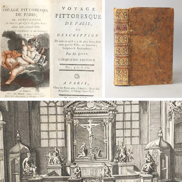 Antoine-Nicolas Dezallier d'Argenville - Voyage pittoresque de Paris - 1770