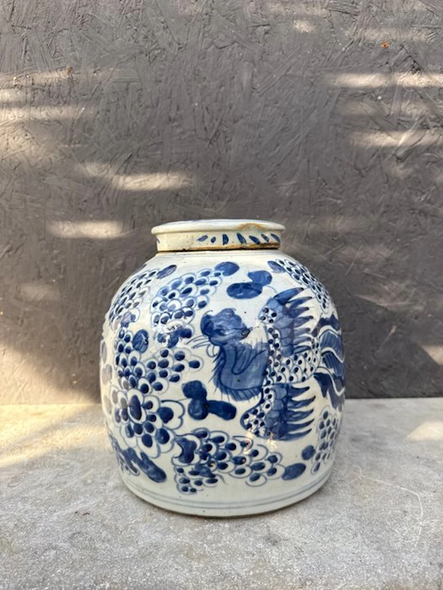 Ginger jar - Porcelain - Gingerjar phoenix