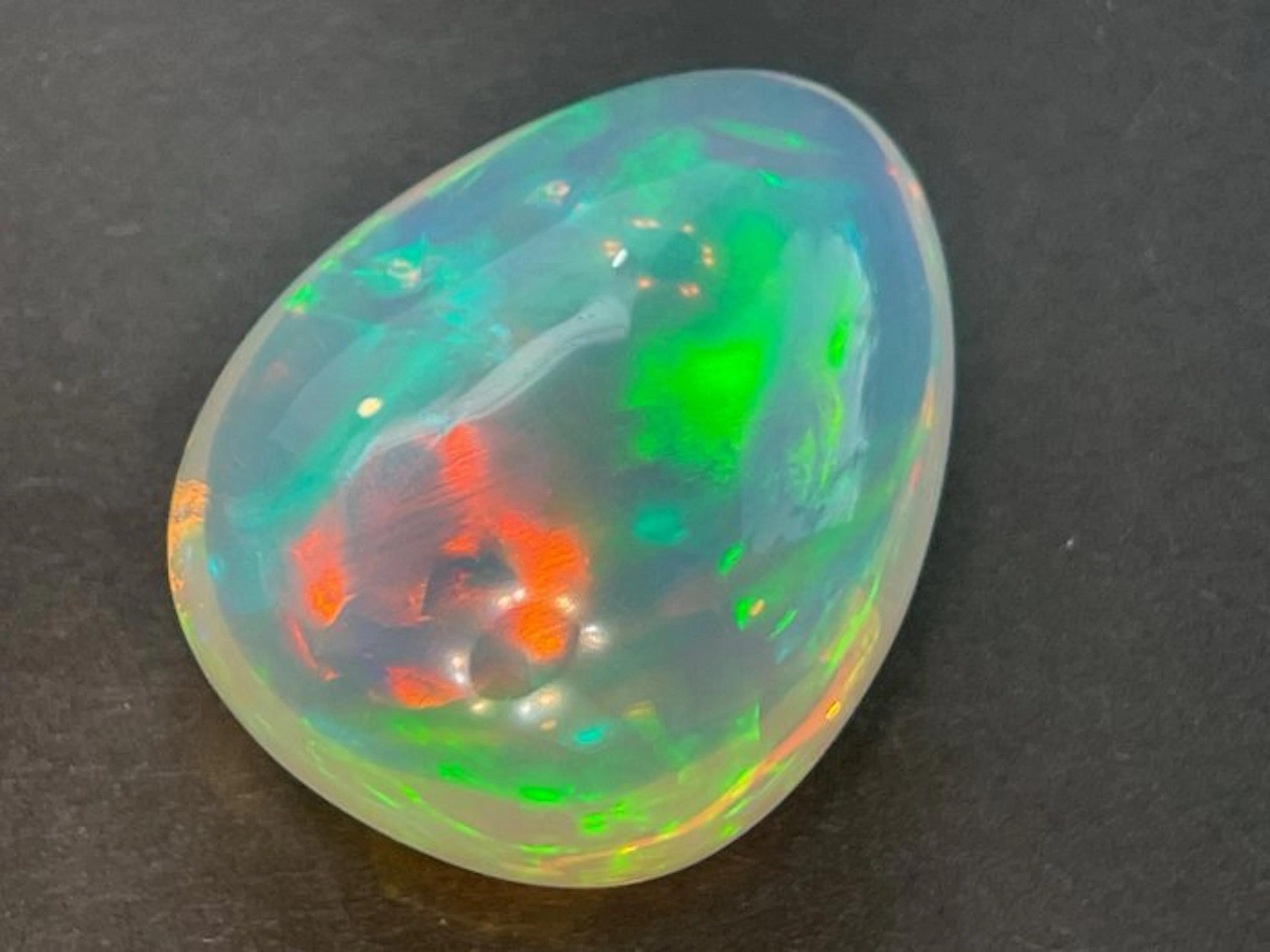 Multicolour Opal - 16.10 ct - Antwerp Laboratory for Gemstone Testing (ALGT)