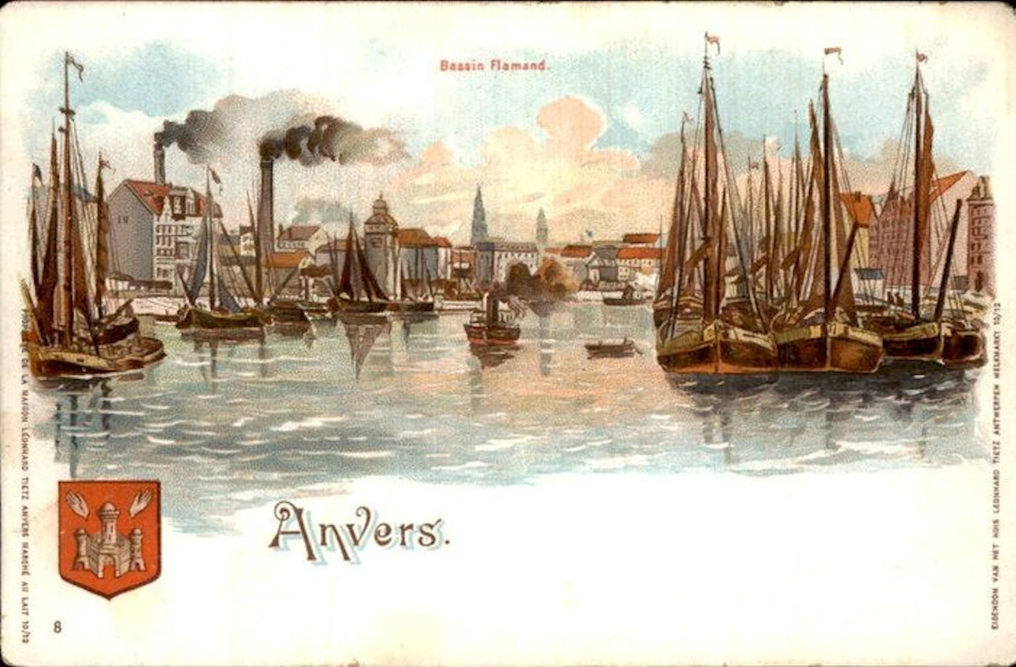 Belgium - City of Antwerp - Postcard (259) - 1900-1999