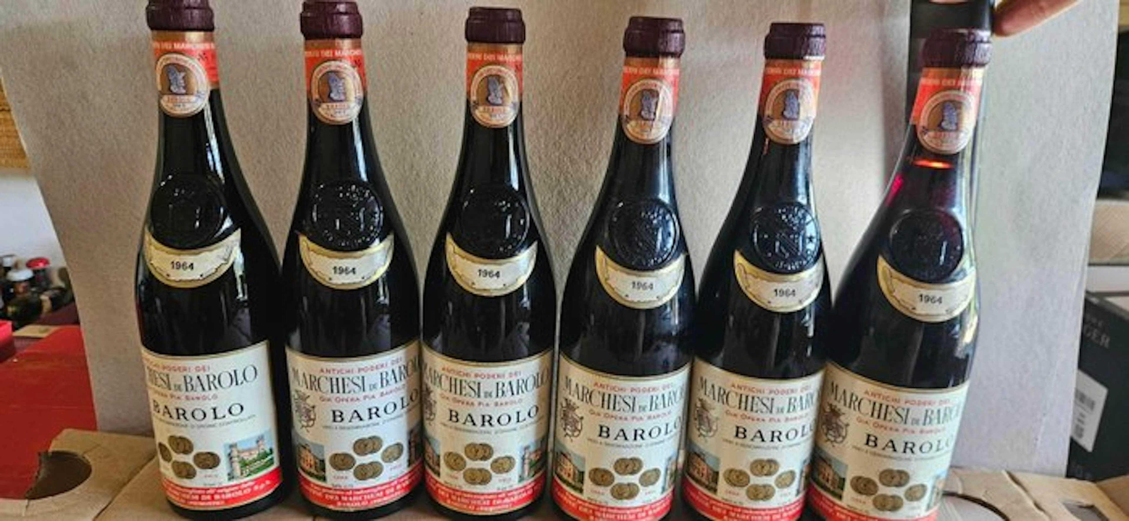 1964 Marchesi di Barolo - Barolo - 6 Bottles (0.72L)