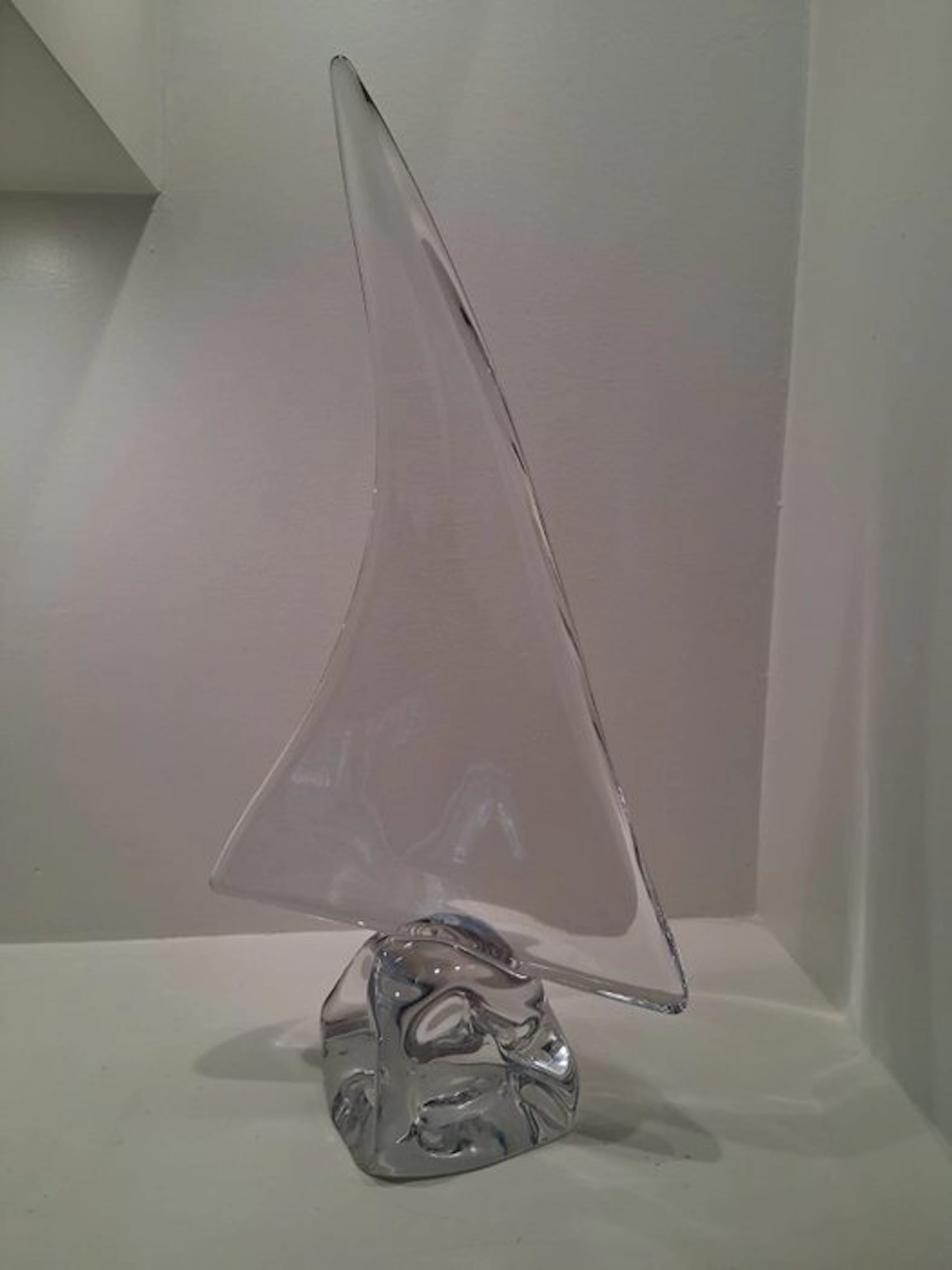Daum - Sculpture, La vela (H. 60 cm) - 60 cm - Crystal