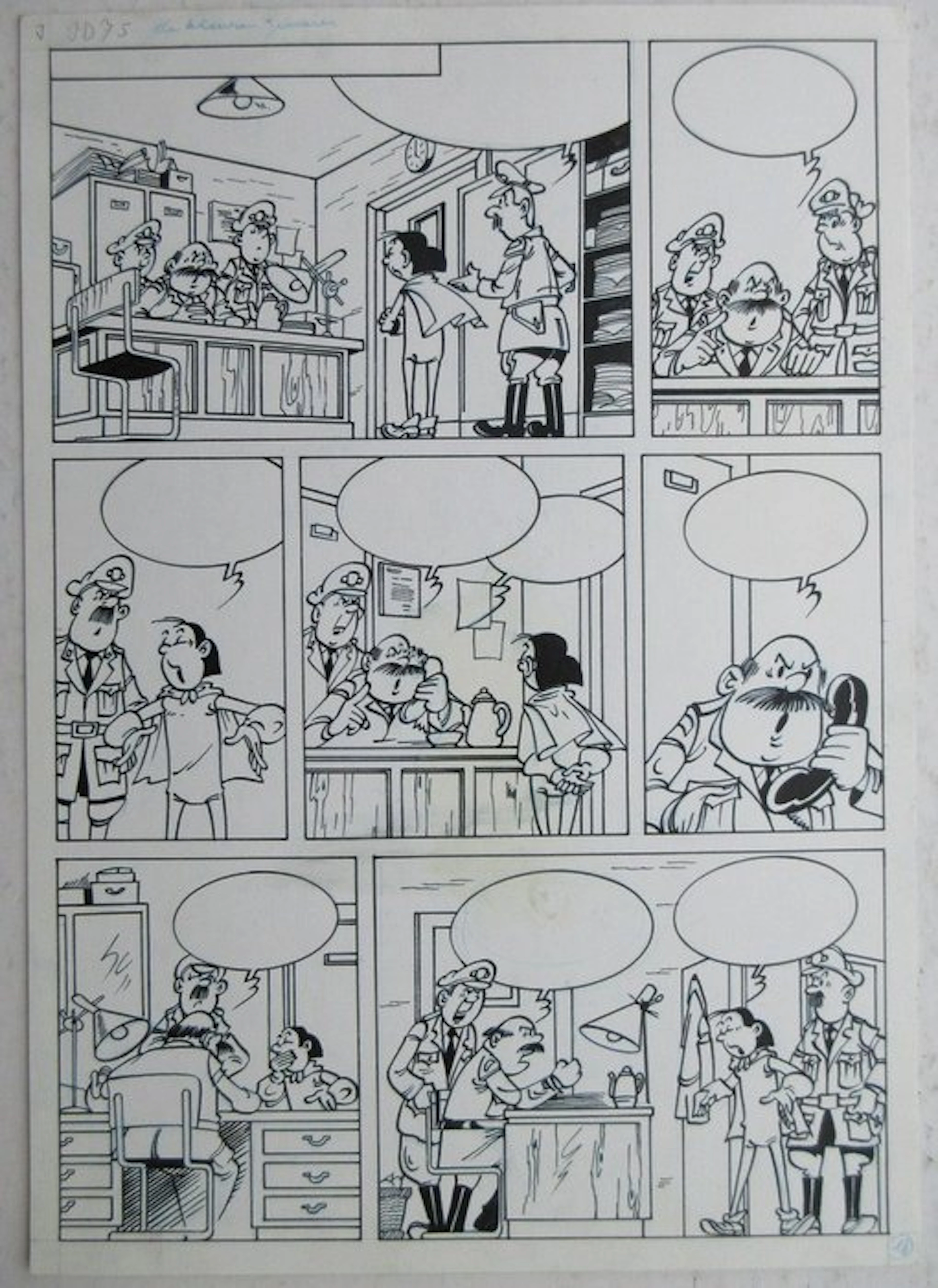 Studio Vandersteen - 1 Original page - Jerom - De kleurenzaaier p. 18