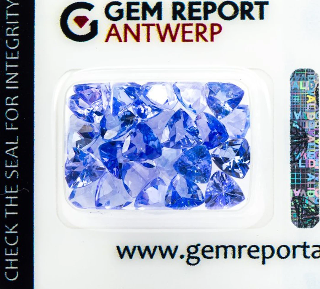 No reserve price - 26 pcs Tanzanite - 9.82 ct - Gem...