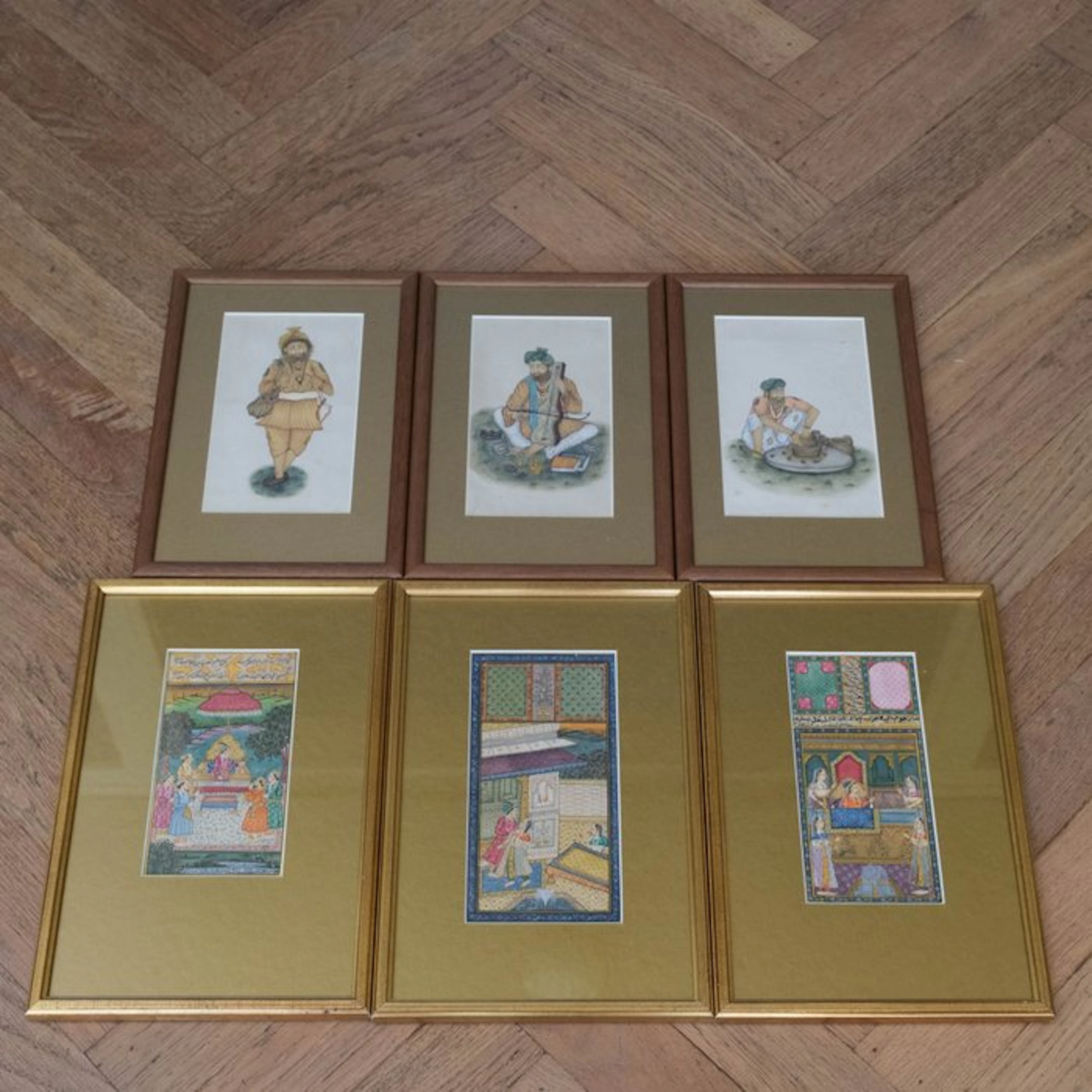 Indian miniature paintings - Paper - Onbekend - Middle East - Mughal style