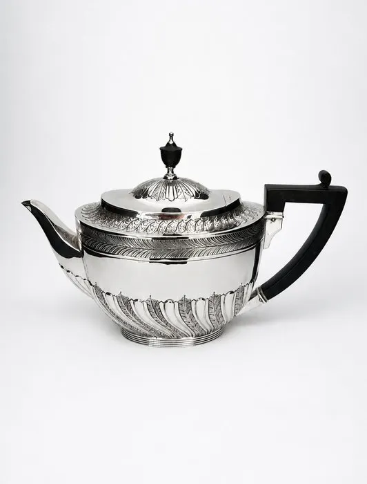 Teapot - Silver - London, 1884