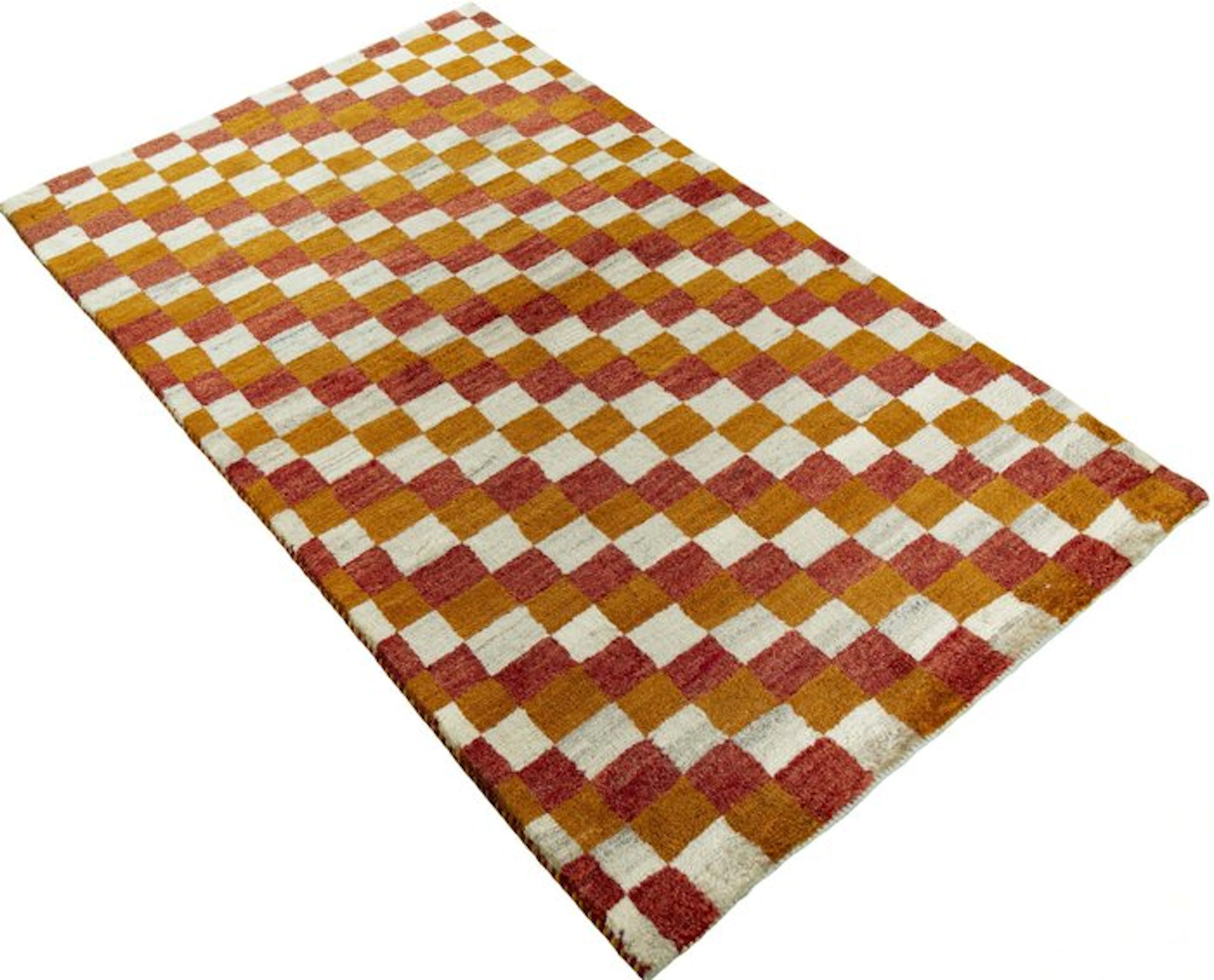 Hand-knotted designer Gabbeh rug - Rug - 161 cm - 96 cm