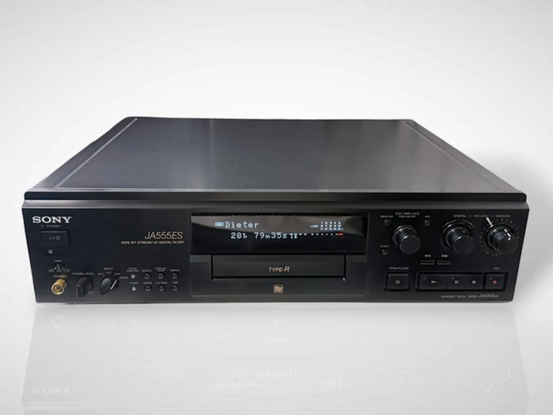 Sony - MDS-JA555ES Flagship ES Series Minidisc deck