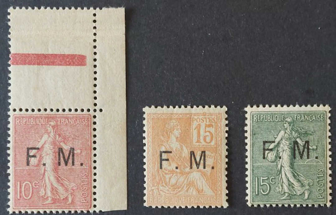 France 1901/1907 - Military Franchise