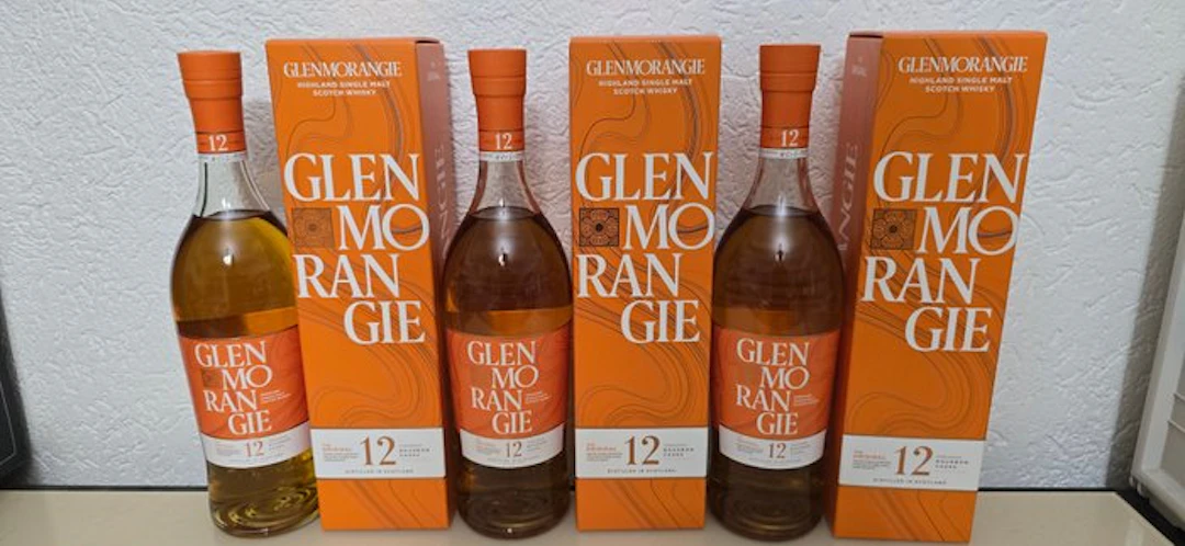 Glenmorangie 12 years old - 70cl - 3 bottles