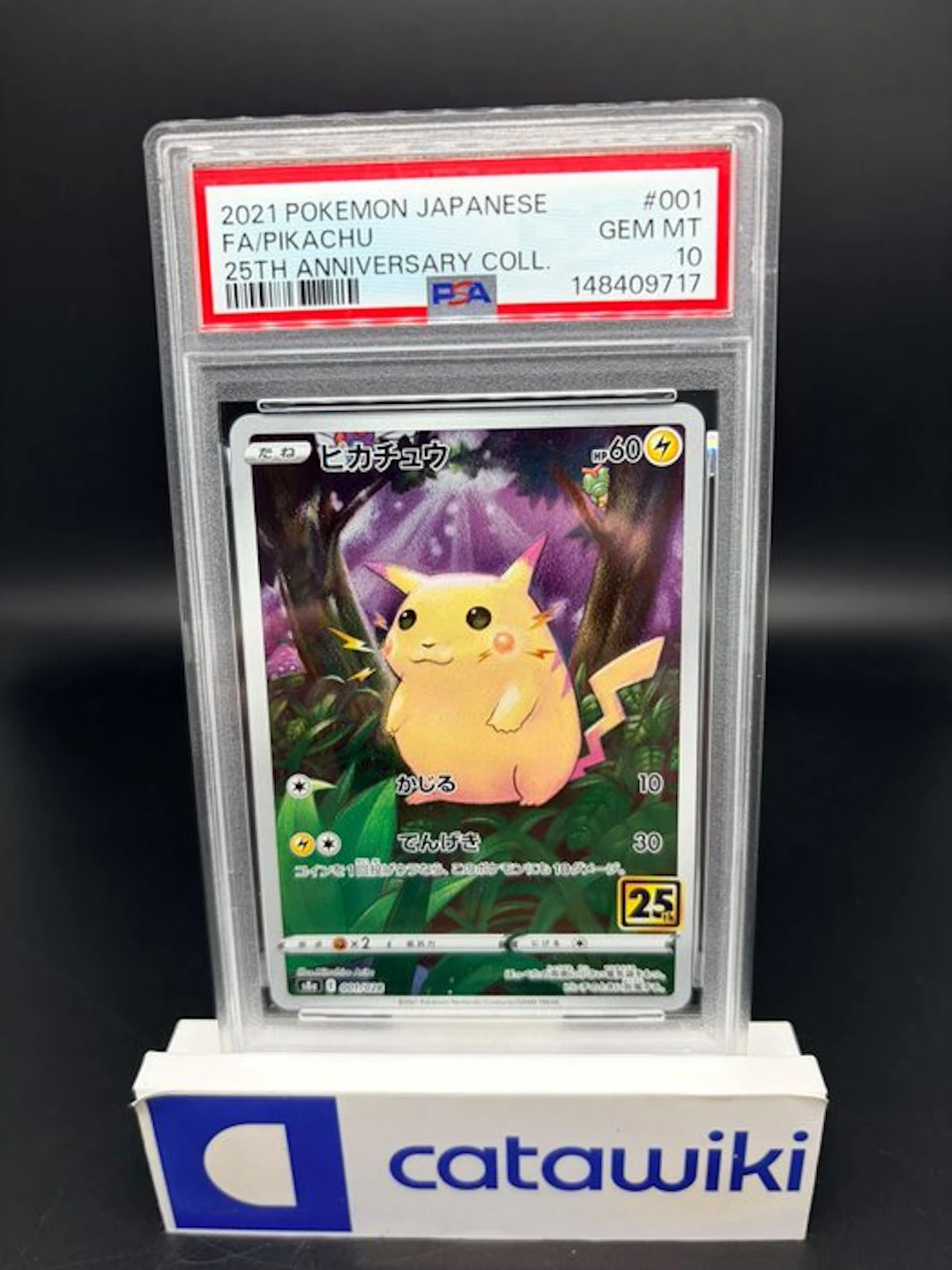 Pokémon - 1 Graded card - Pikachu - 001/028 - PSA 10...