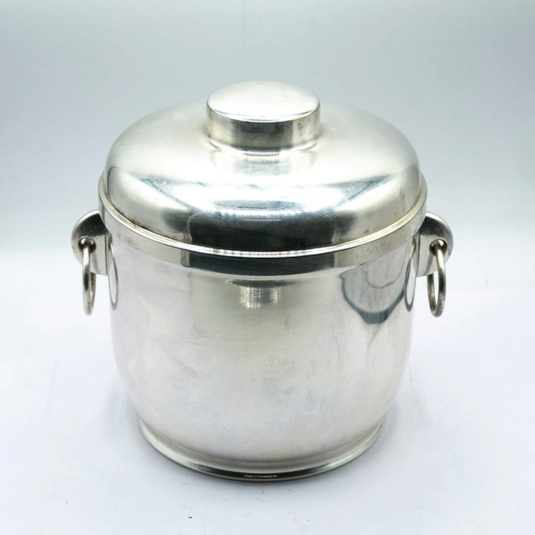 Zanetto - Ice bucket - Vintage silver-plated ice bucket...