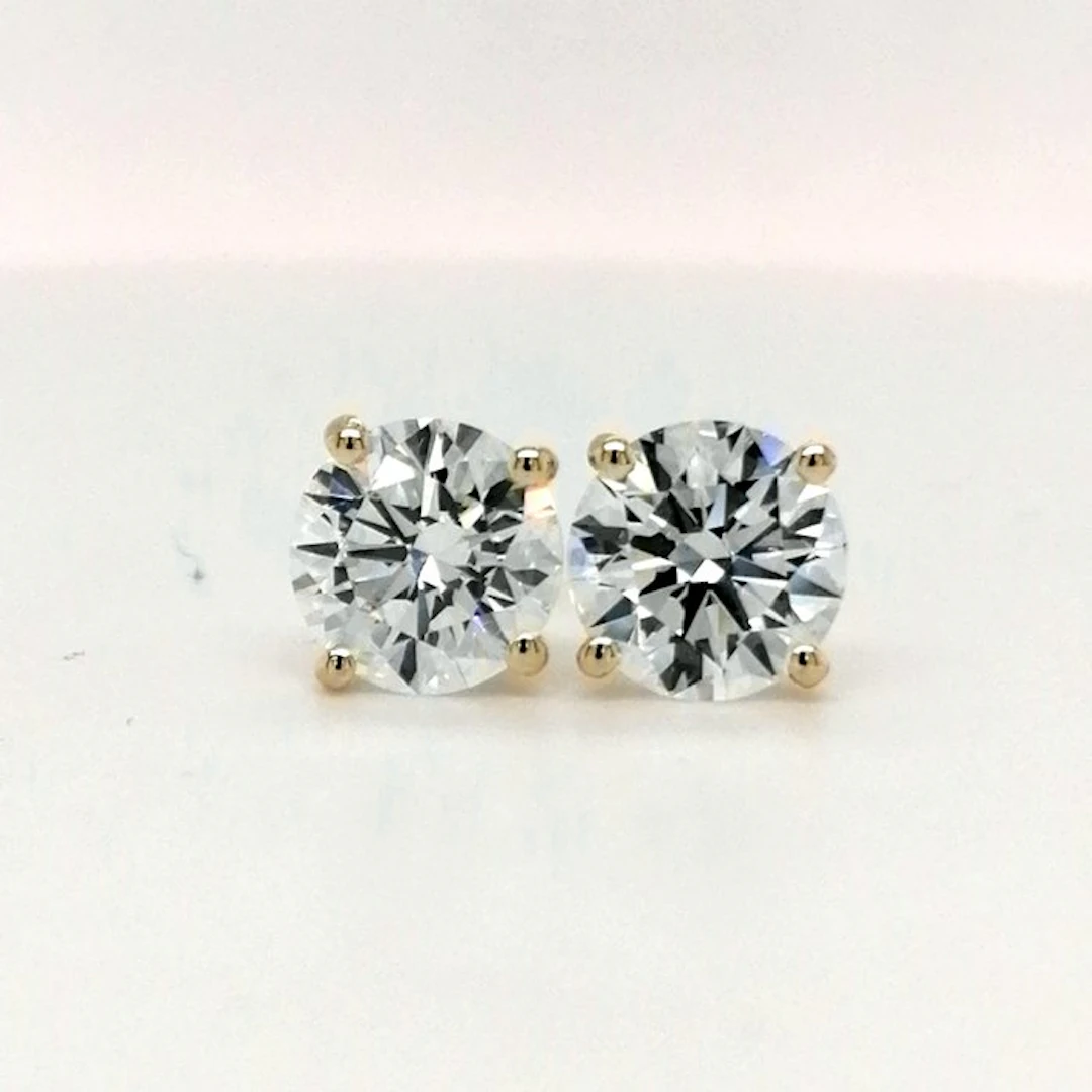 No reserve price - Earrings - 14 kt