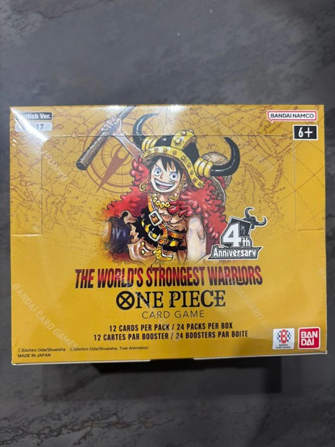 Bandai - 1 Booster box - One Piece - The World's Strongest Warriors