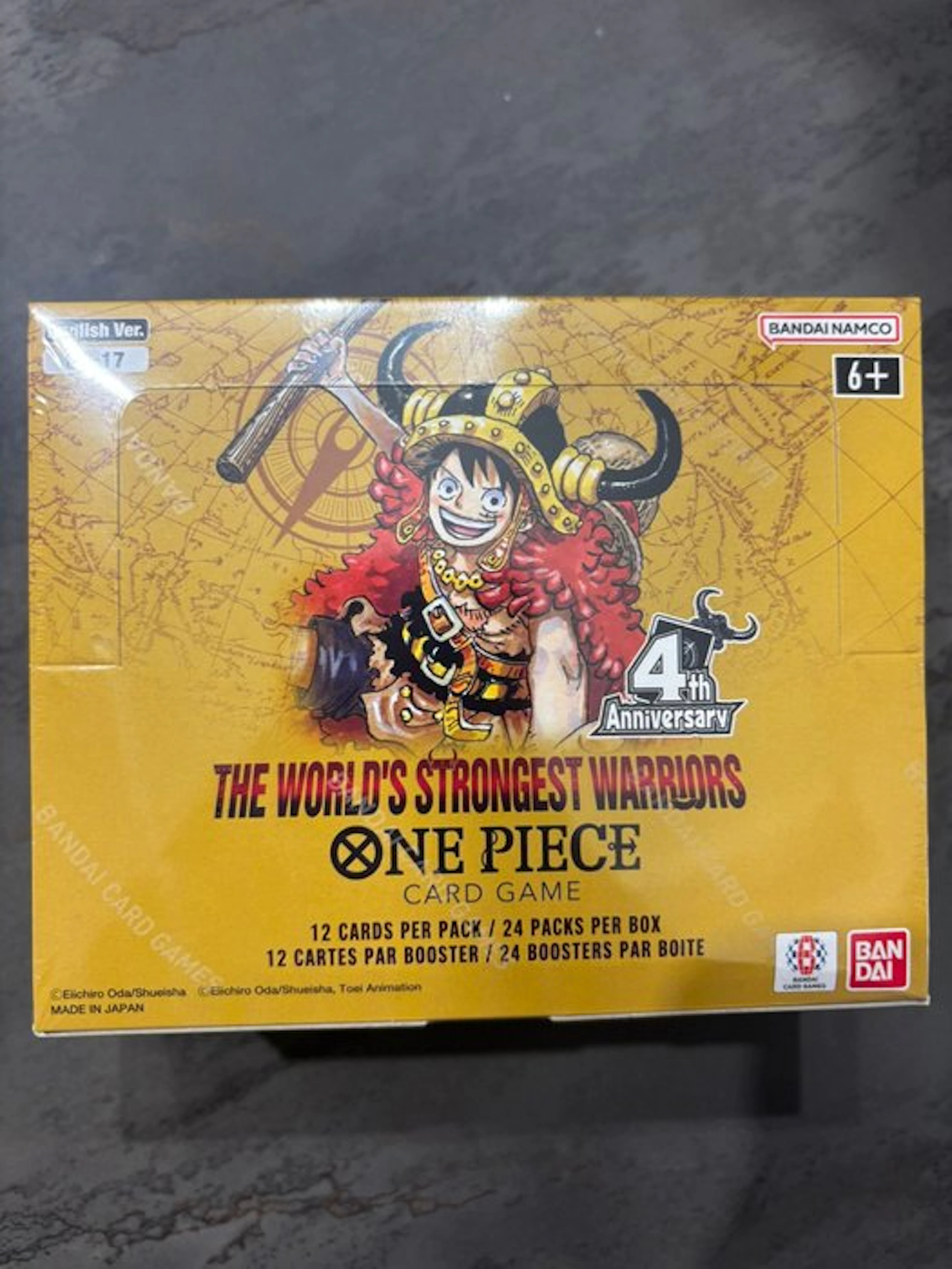 Bandai - 1 Booster box - One Piece - The World's Strongest Warriors