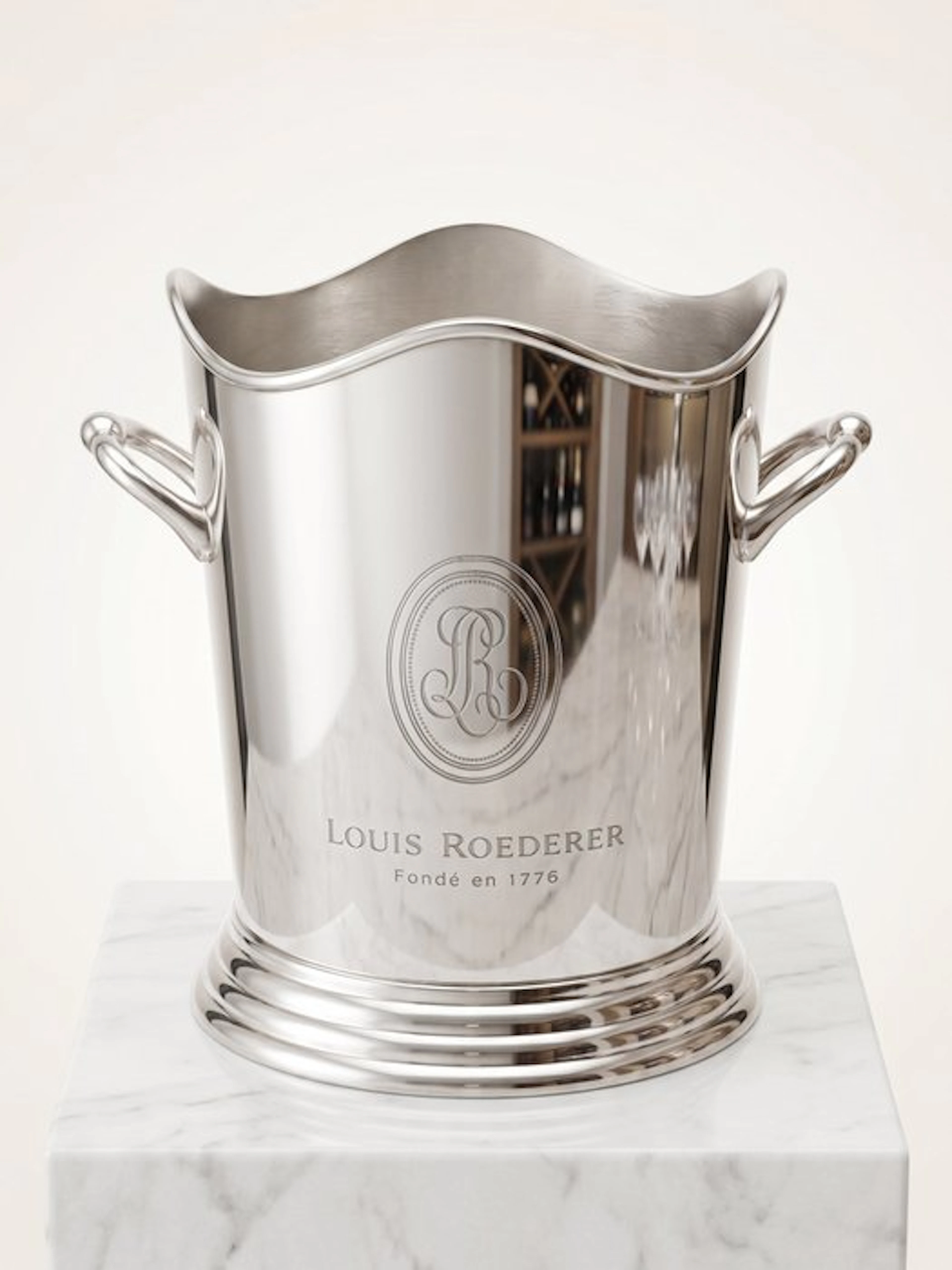 Champagne cooler - Silverplated