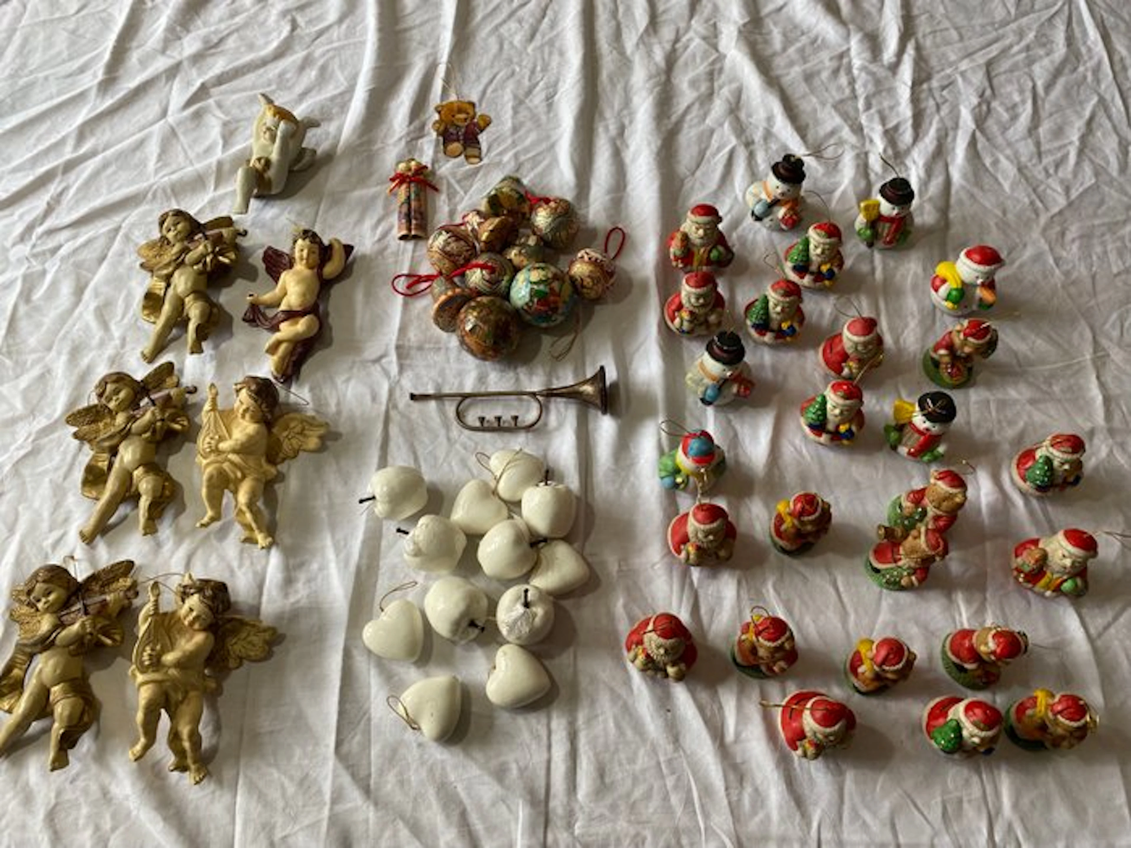 Christmas decoration - Earthenware, Paper, Plaster