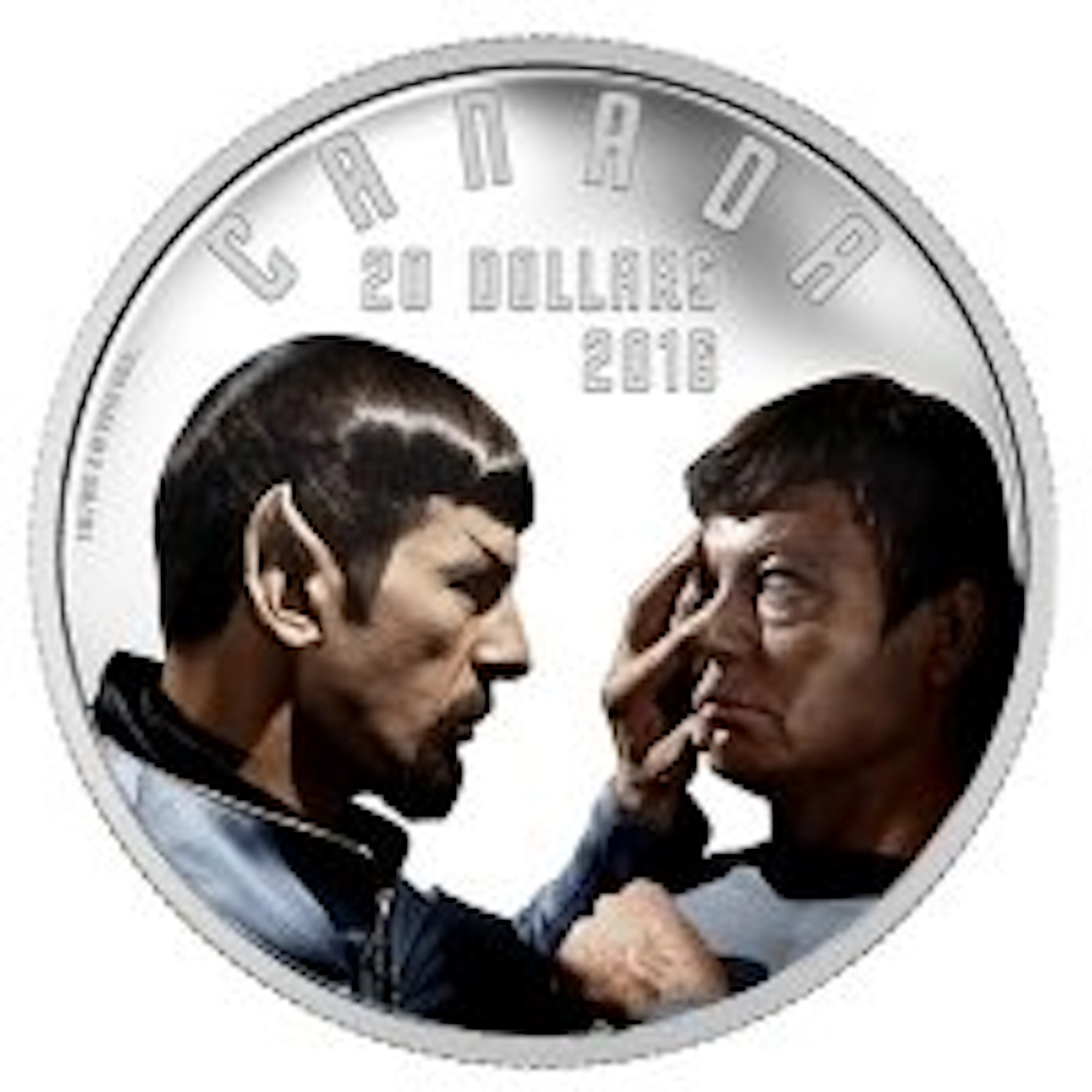 Canada. 20 Dollars 2016 Star Trek™ - Mirror Mirror, 1 Oz (.999) mit COA und BOX