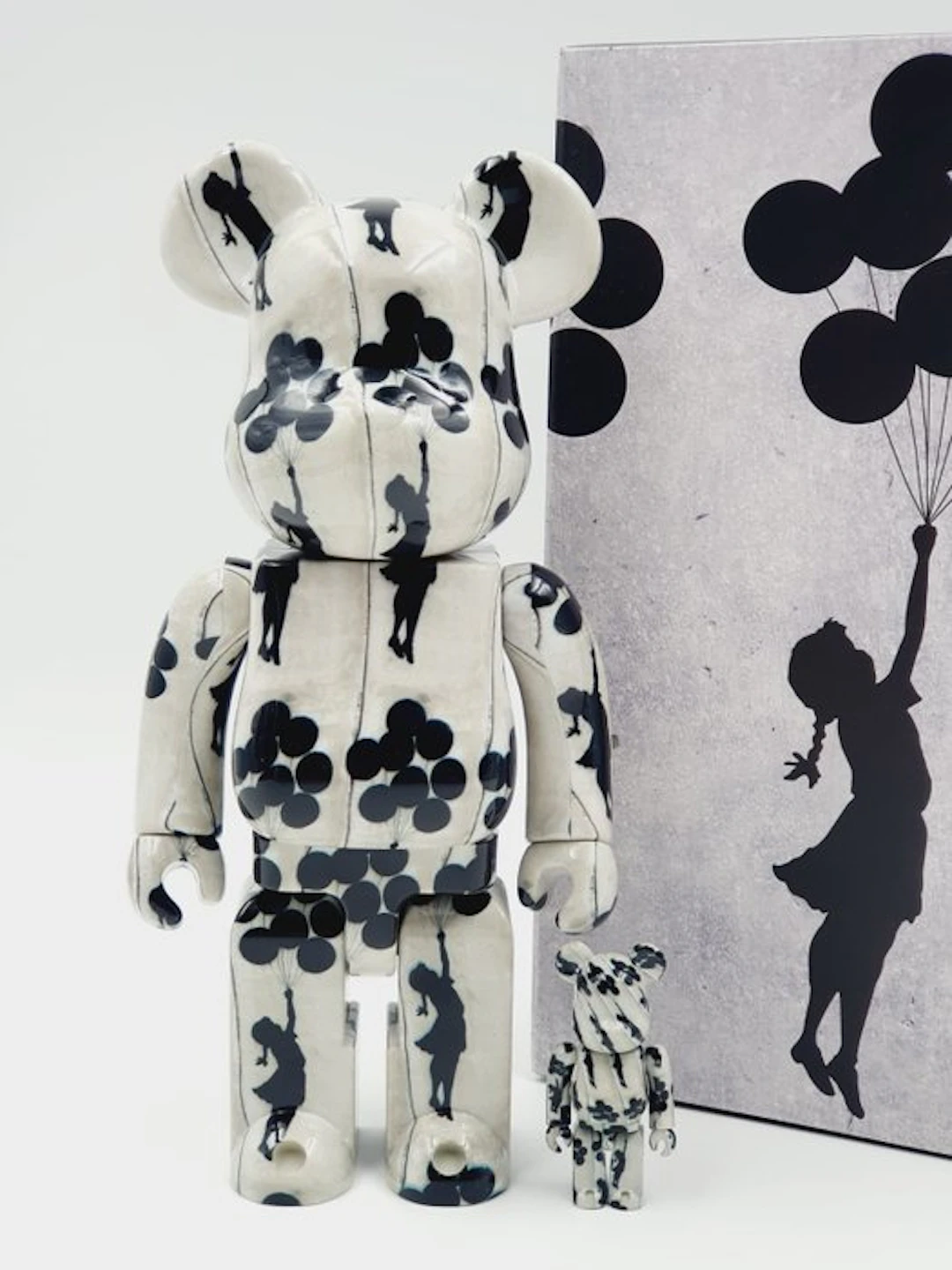 Banksy x Brandalism x Medicom Toy Be@rbrick - Flying...