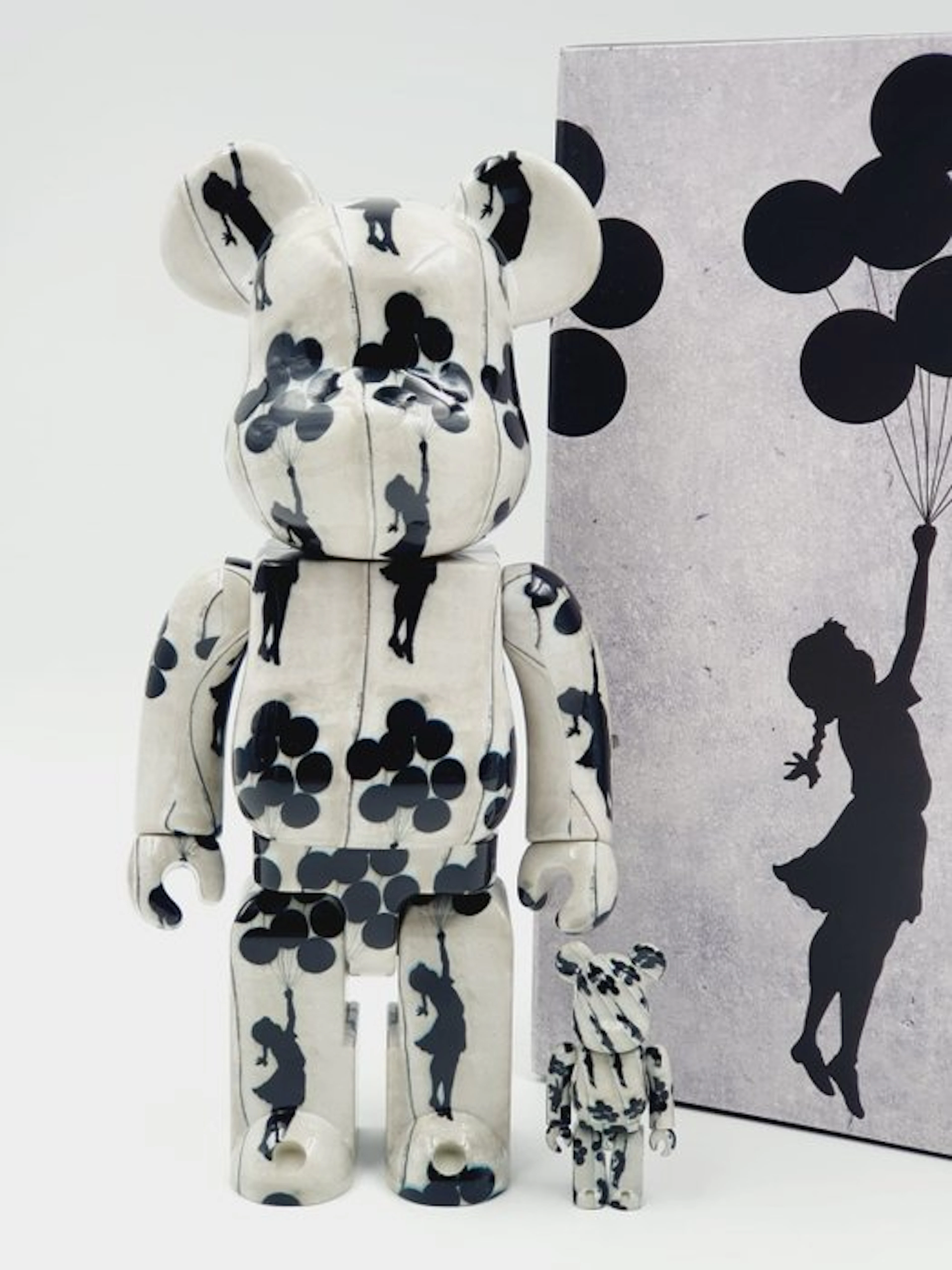 Banksy x Brandalism x Medicom Toy Be@rbrick - Flying...