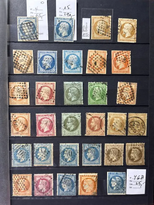 France 1850/1876 - Ceres and Napoleon