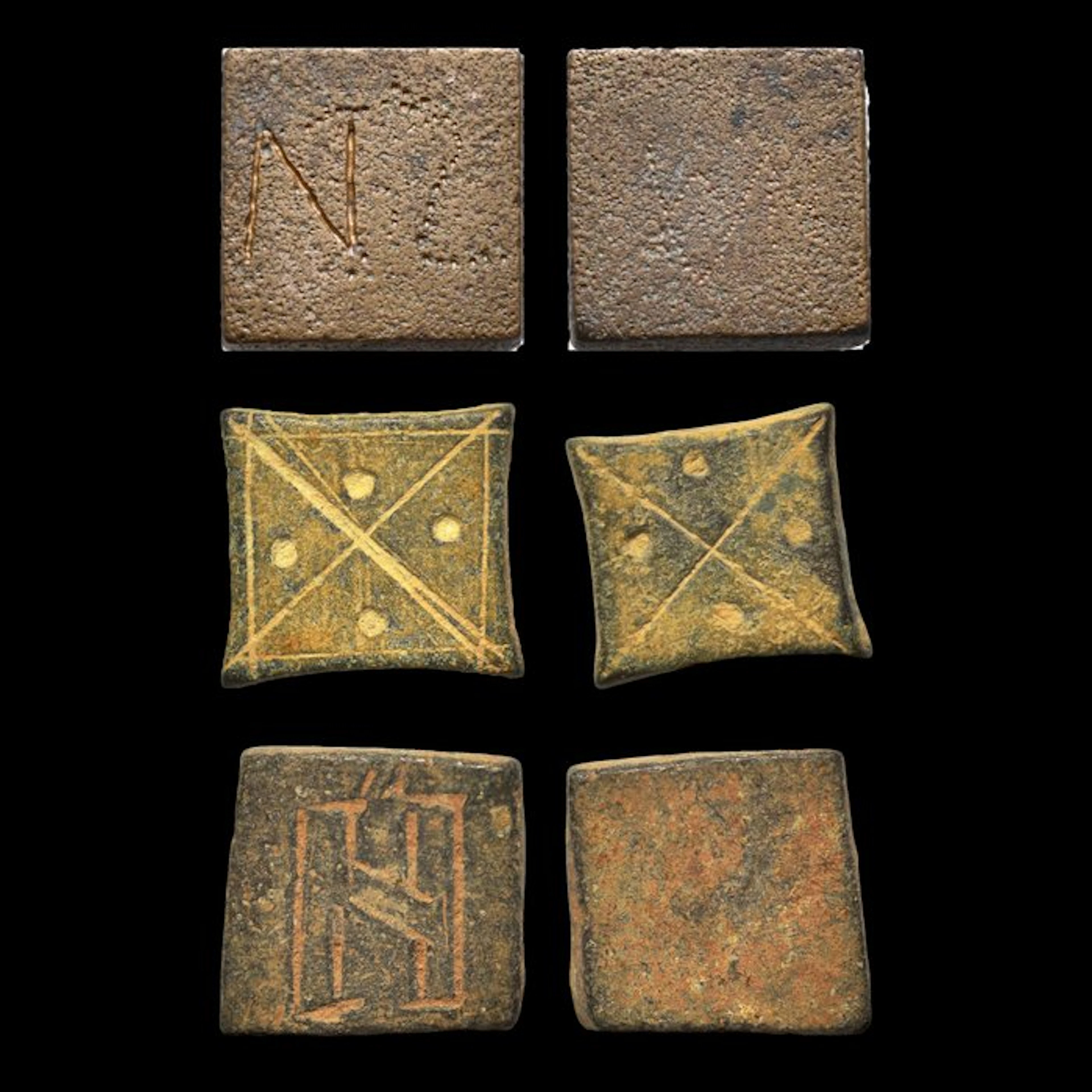 Byzantine Bronze Commercial Weight Standards (Lot of 3) (No reserve price)