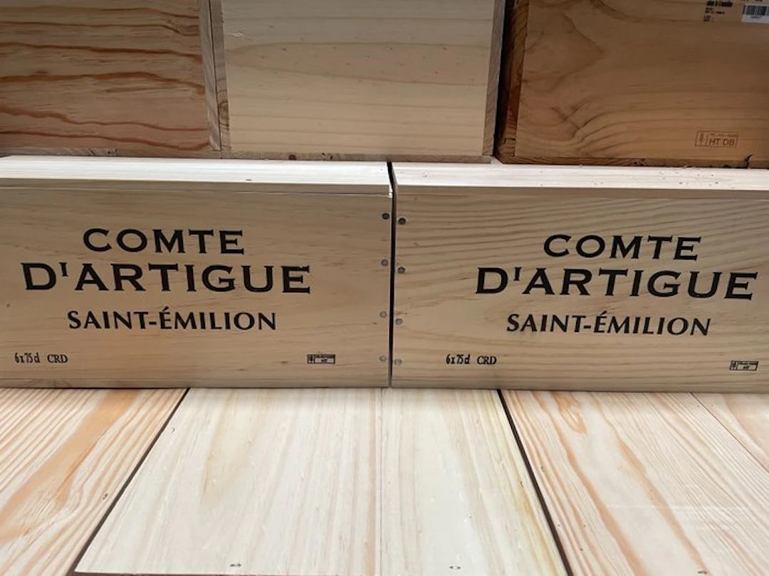 2015 Comte d'Artigue - Saint-Émilion - 12 Bottles (0.75L)