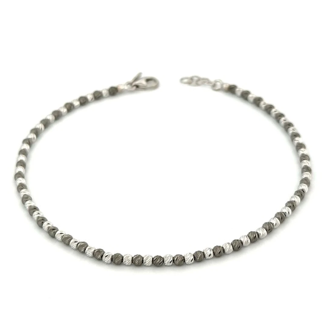 Bracelet - 18 kt. White gold, Black Gold - Gold Art