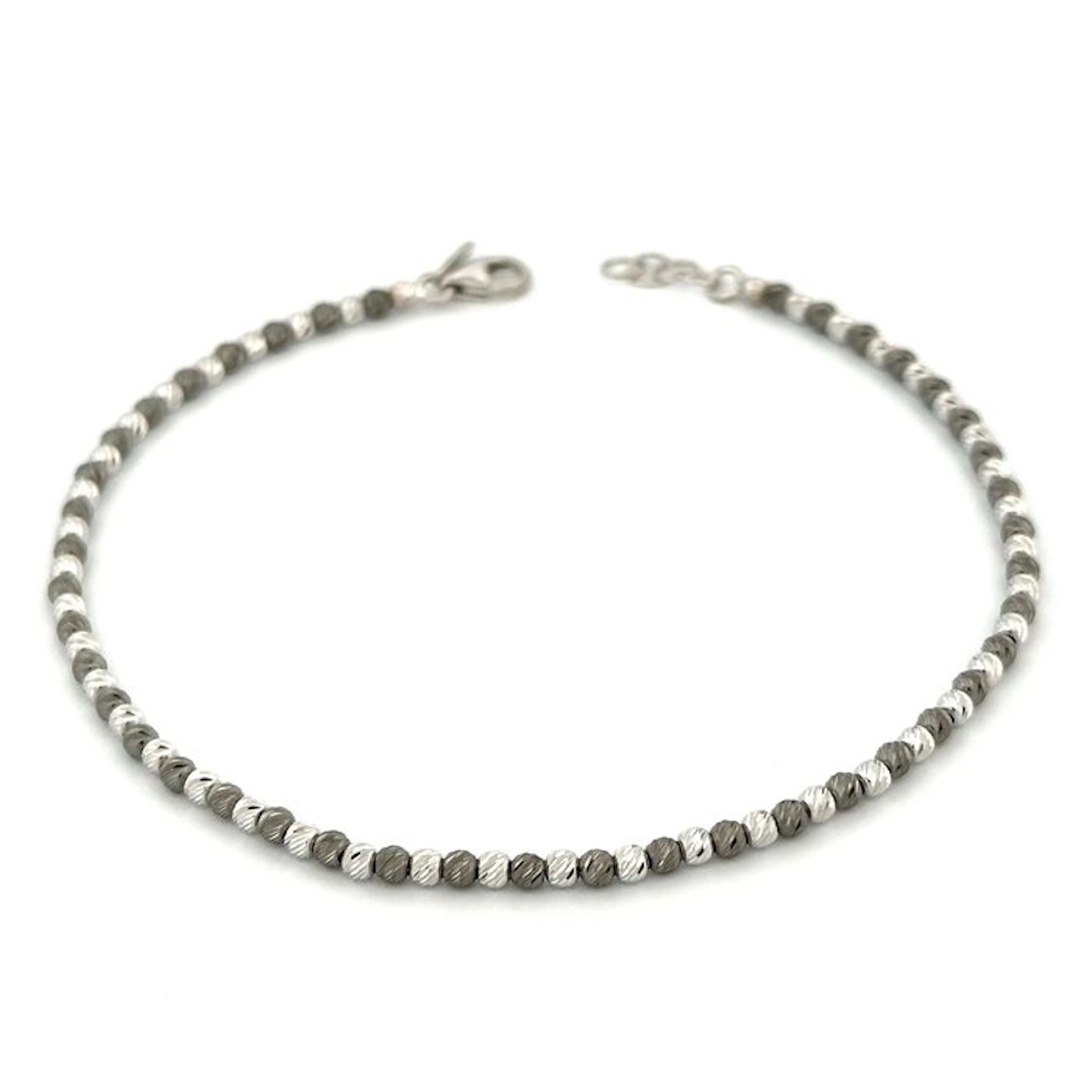 Bracelet - 18 kt. White gold, Black Gold - Gold Art