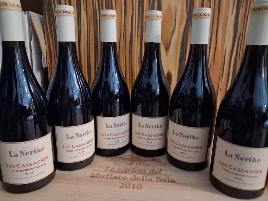 2021 La Nerthe Les Cassagnes - Côtes du Rhône Villages - 6 Bottles (0.75L)