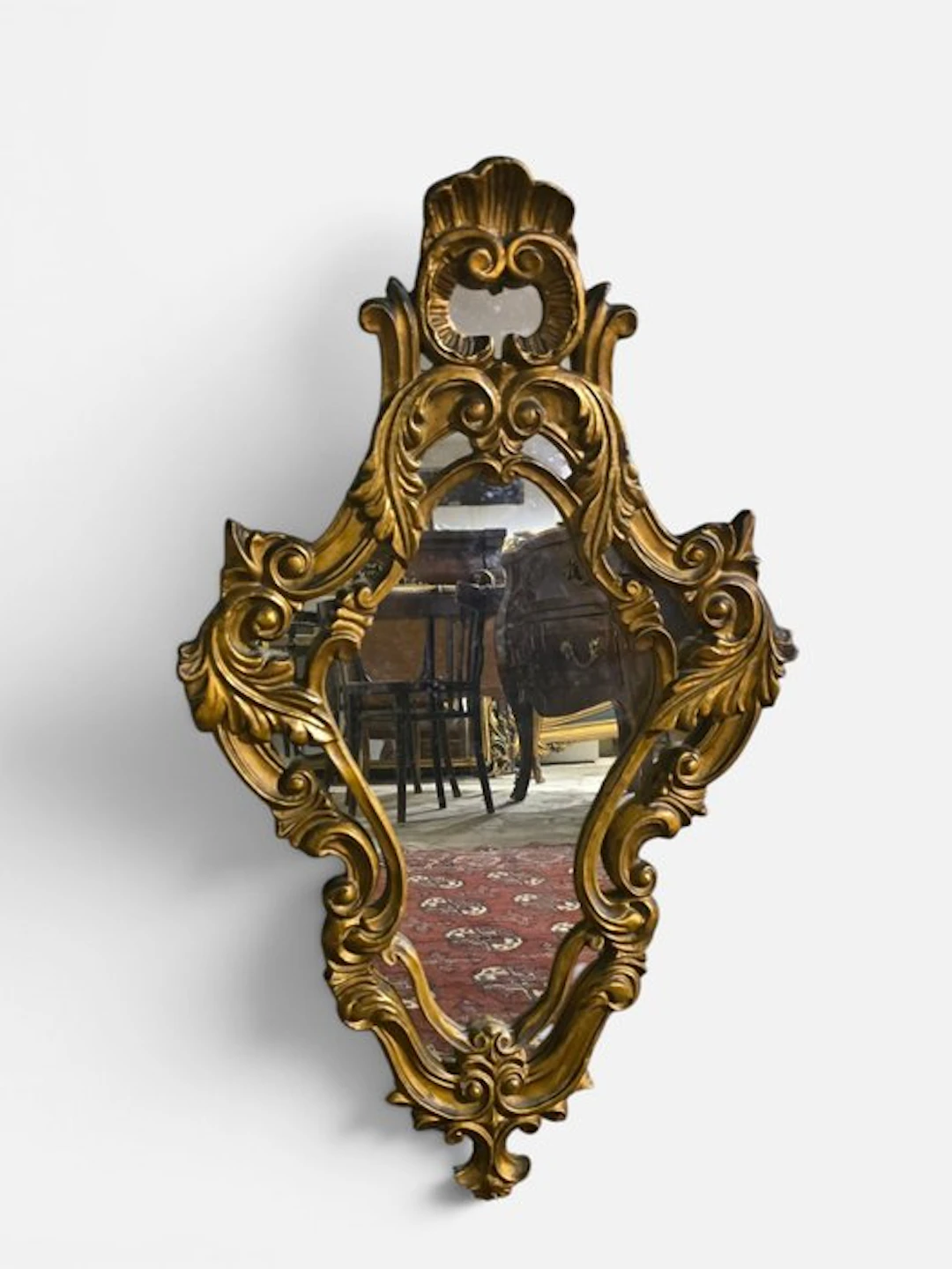 Wall mirror - Wood, Glass