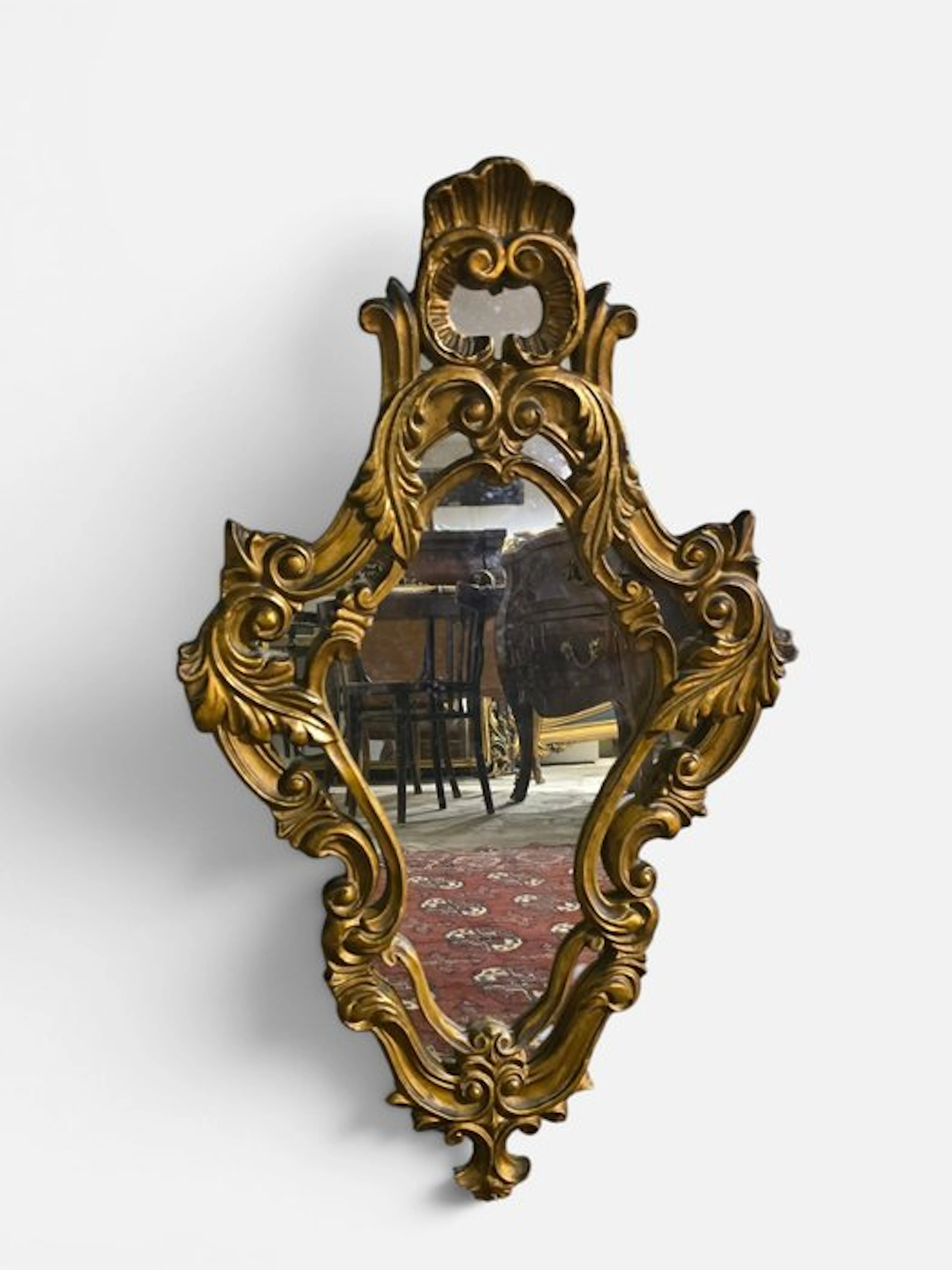Wall mirror - Wood, Glass