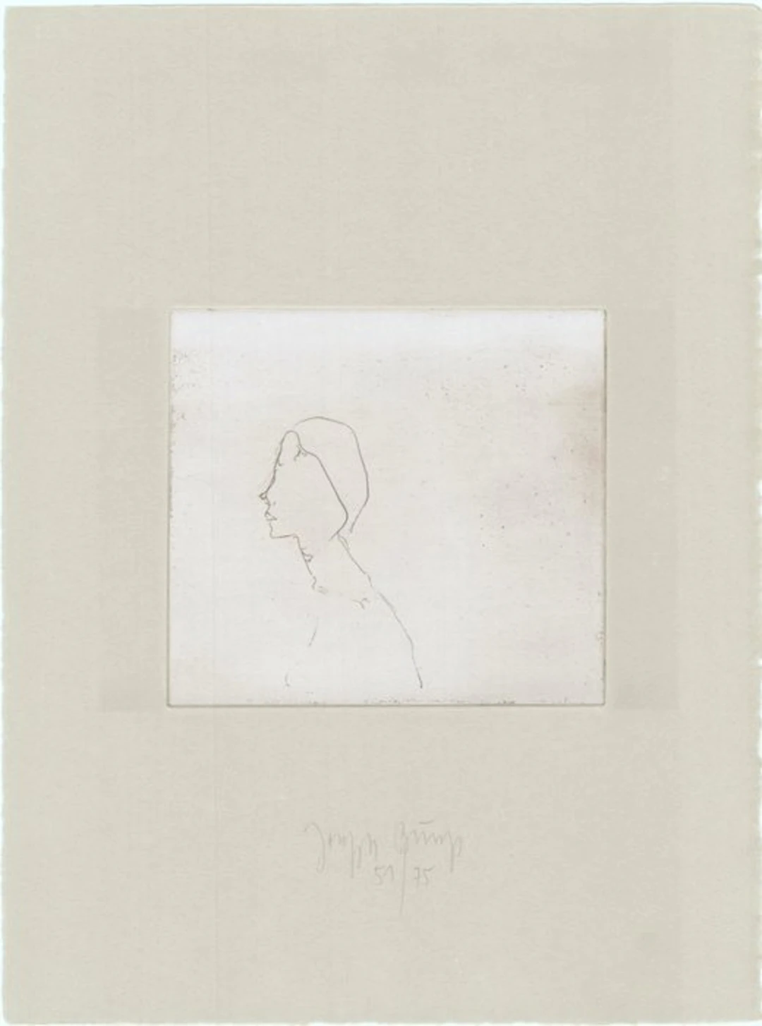 Joseph Beuys (1921-1986) - Kopf H.B.