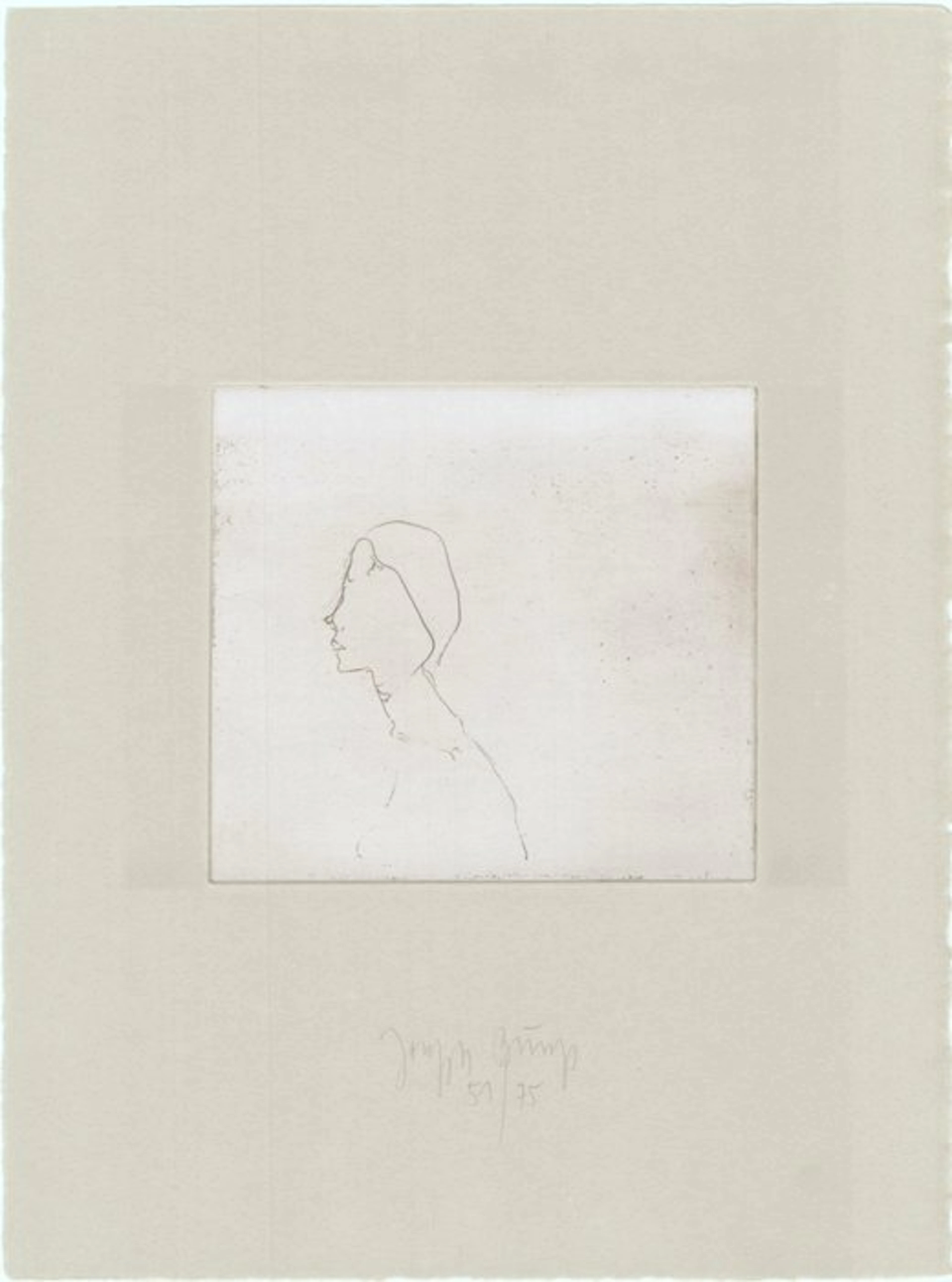 Joseph Beuys (1921-1986) - Kopf H.B.