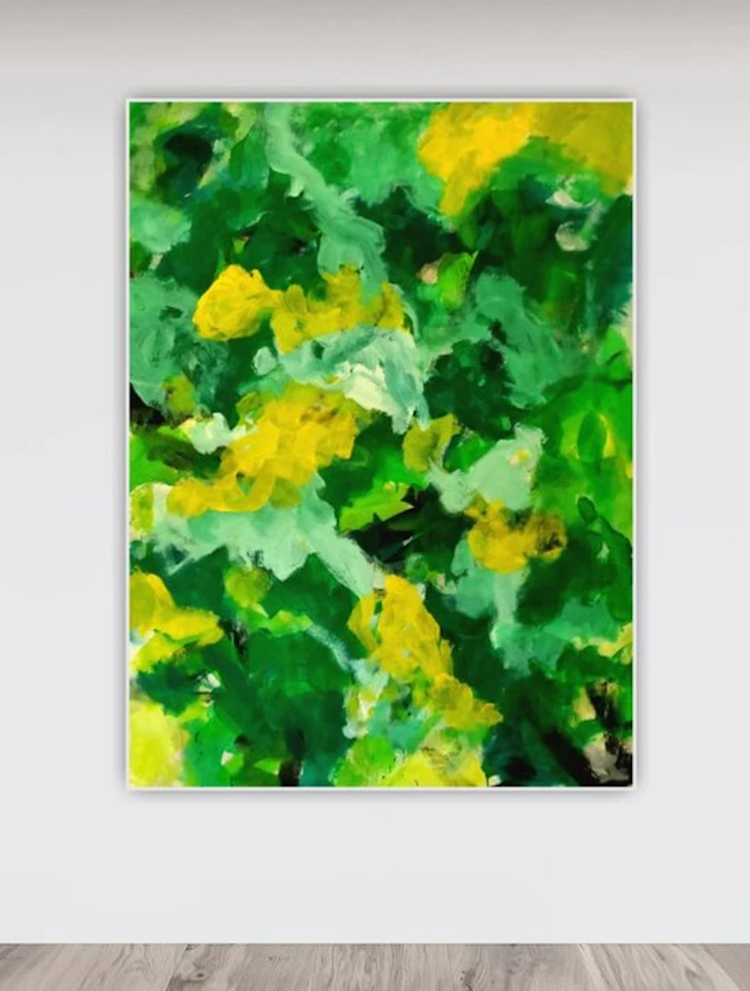 Étienne Pixa - Symphonie végétale - abstract painting XL
