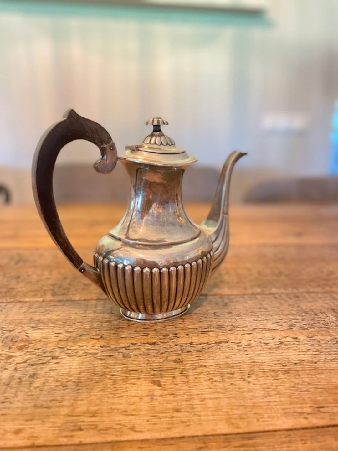 Coffee and tea service - .835 silver - With sugar and a milk jug.