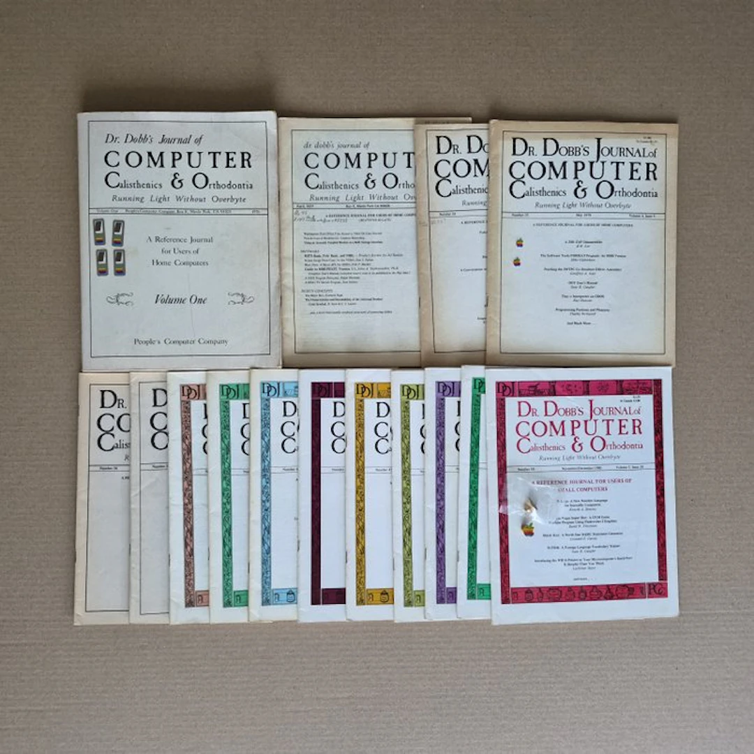 Apple, Dr. Dobb’s Journal of Computer - Macintosh (24) - In original box