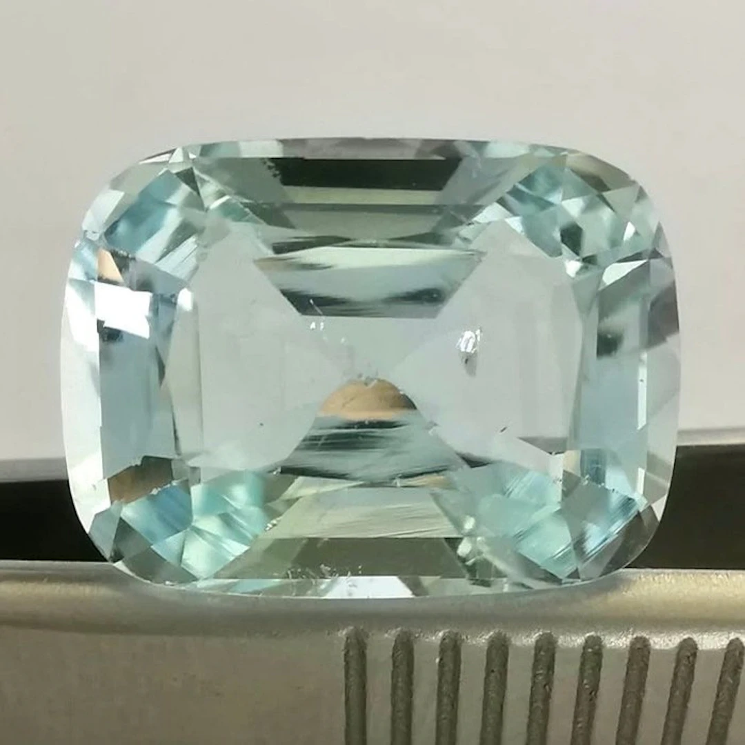 No reserve price Aquamarine - 9.49 ct - Antwerp...