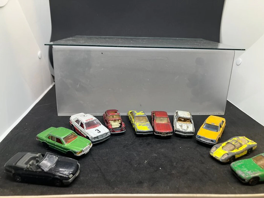 Majorette 1:60 - Model car (10) - Lot Majorette comprenant Porsche 924