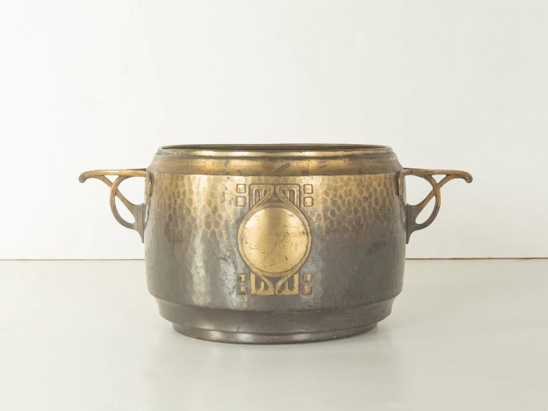 Vase - Brass - Brass Jardiniere, c. 1900
