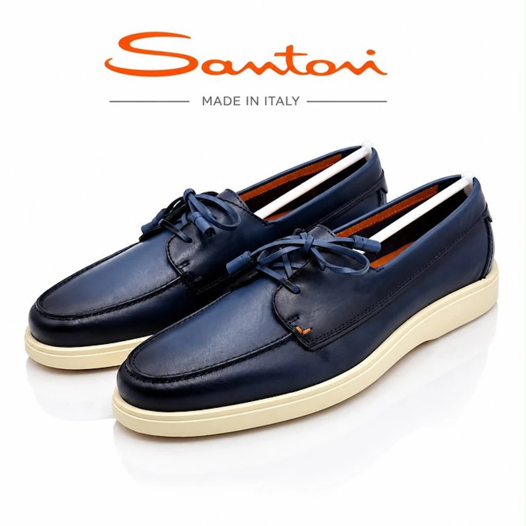 Santoni - Flat shoes - Size: EU 44.5
