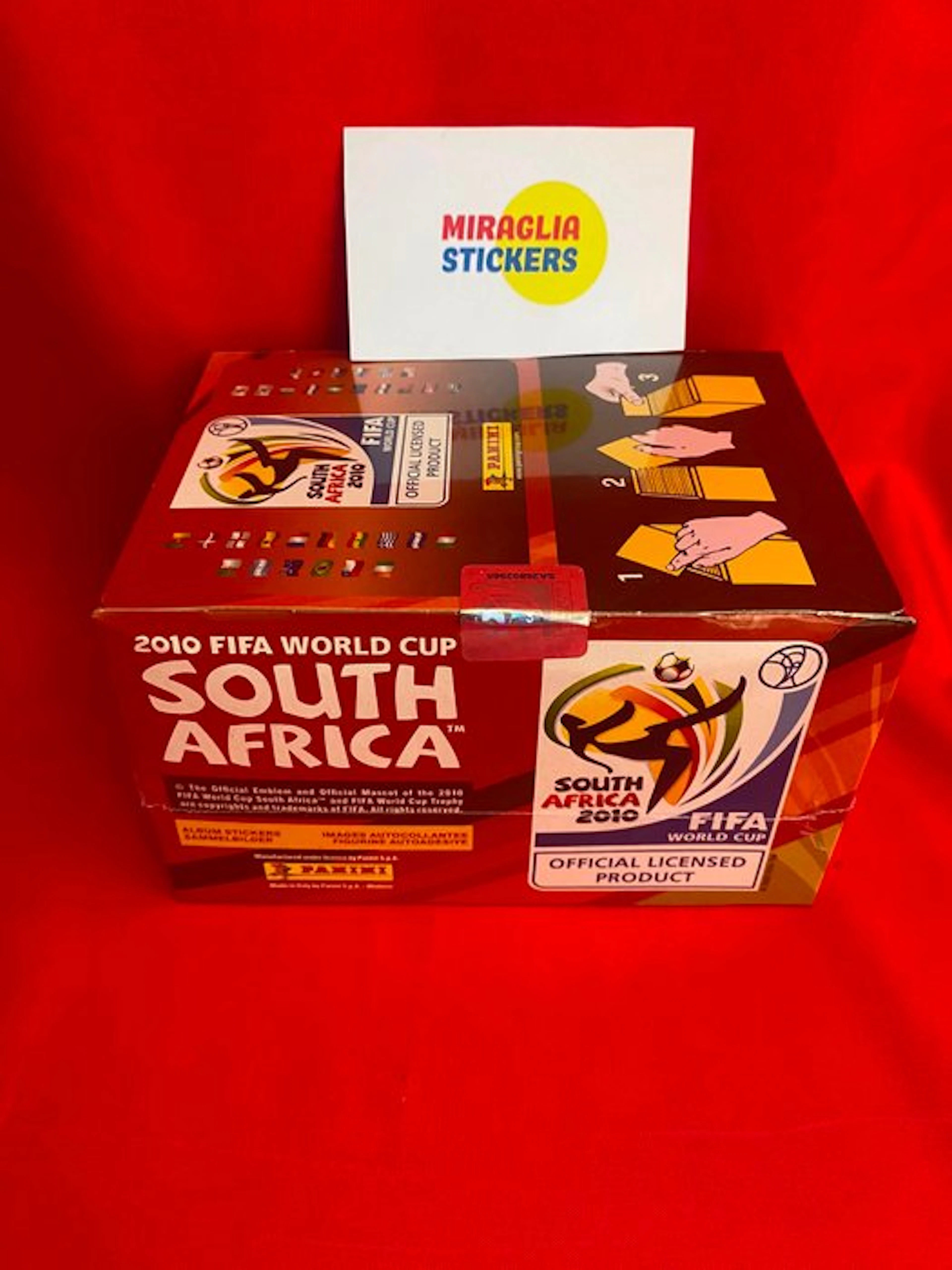 2010, africa world cup Panini Booster box - Excellent (EX)