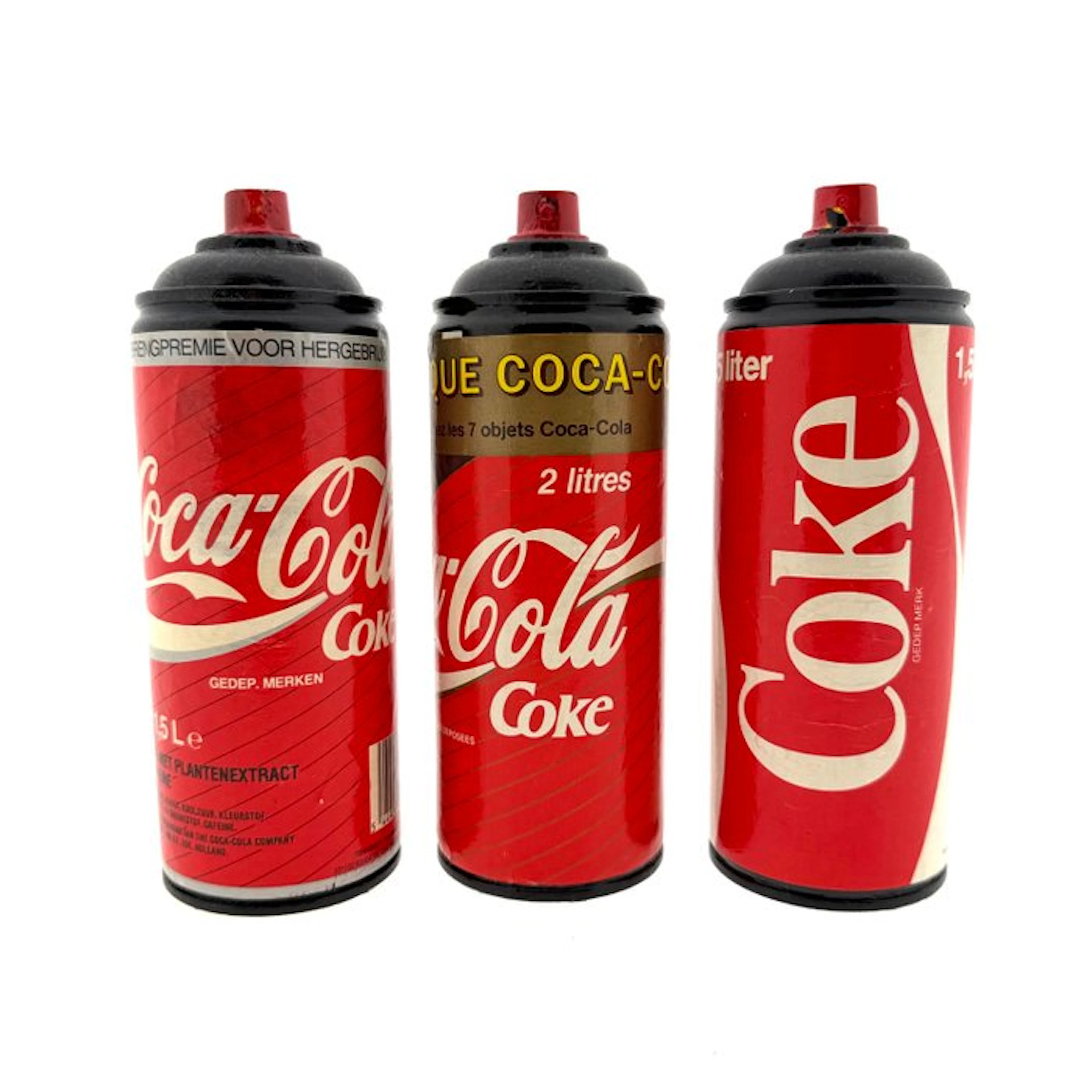 Koen Betjes (1992) - Tribute to Coca Cola (3 Set) Spraycan’s