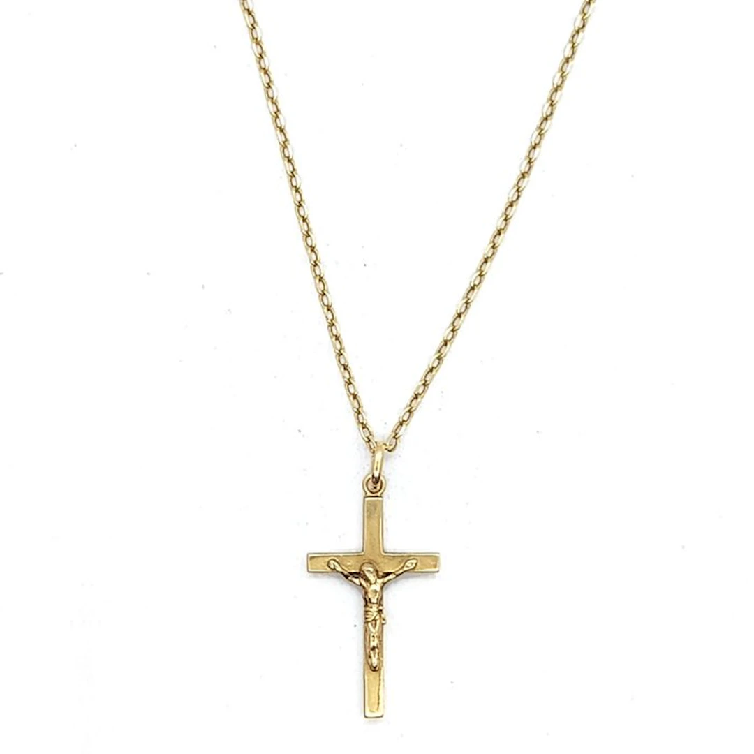 Necklace with pendant - 18 kt. Yellow gold